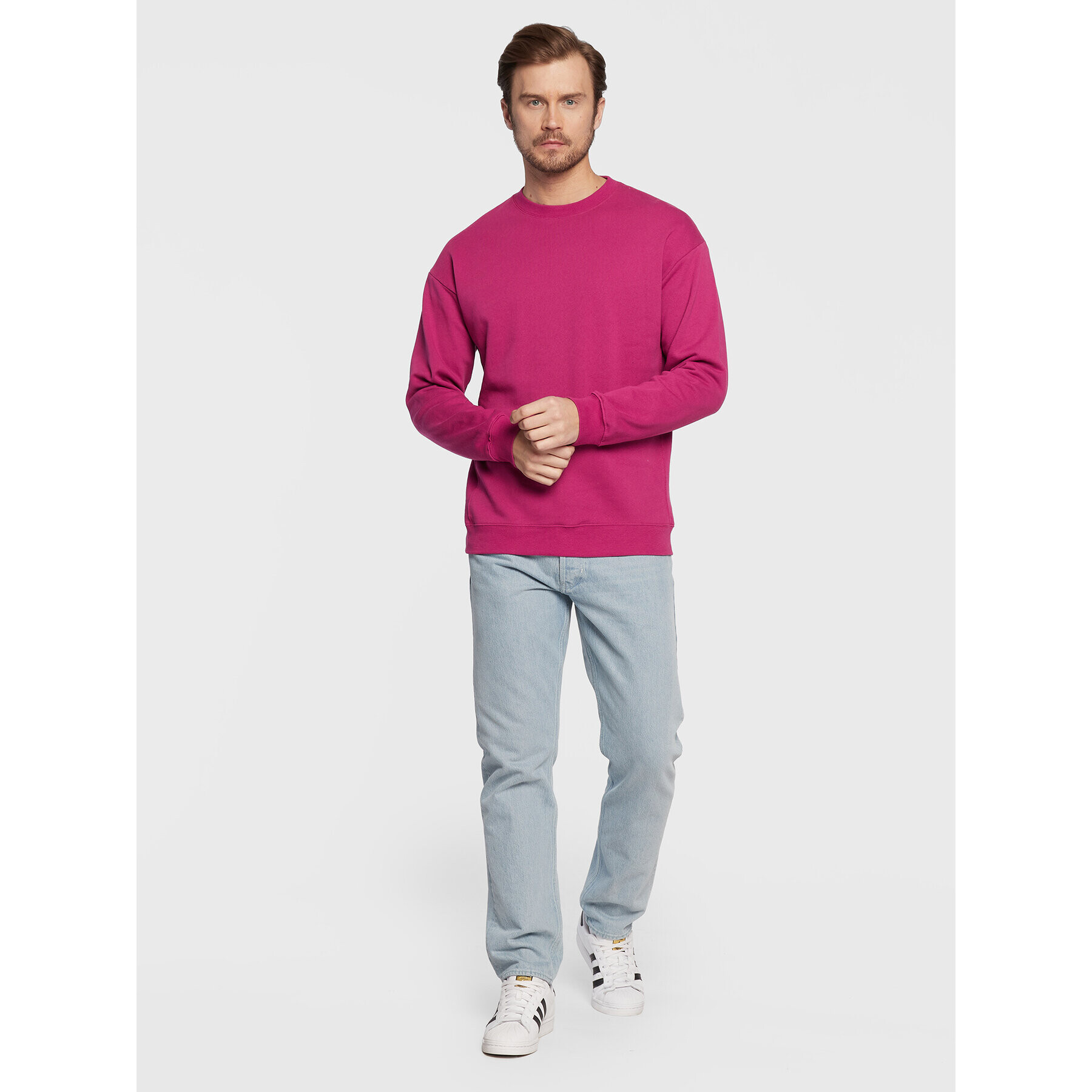 Cotton On Суитшърт 3611412 Розов Oversize - Pepit.bg