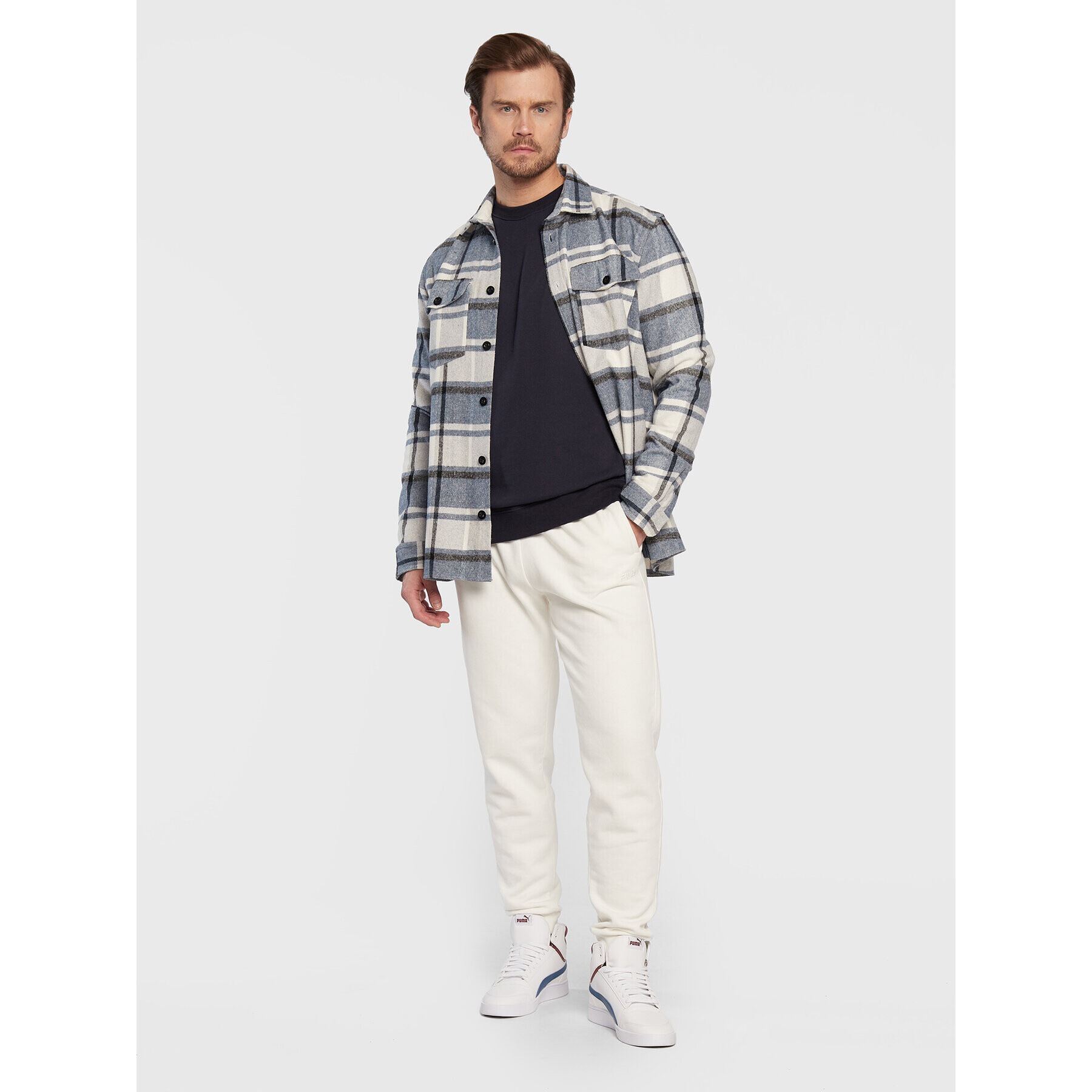 Cotton On Суитшърт 3611412 Тъмносин Oversize - Pepit.bg