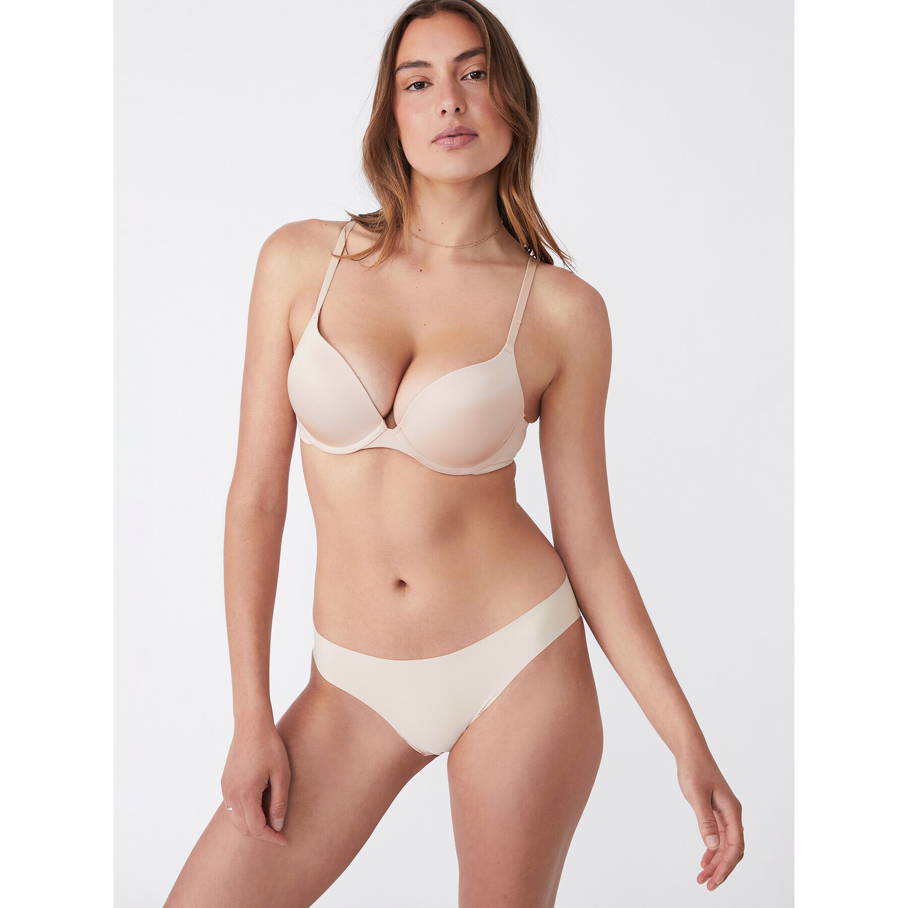 Cotton On Сутиен push-up 6331813 Бежов - Pepit.bg