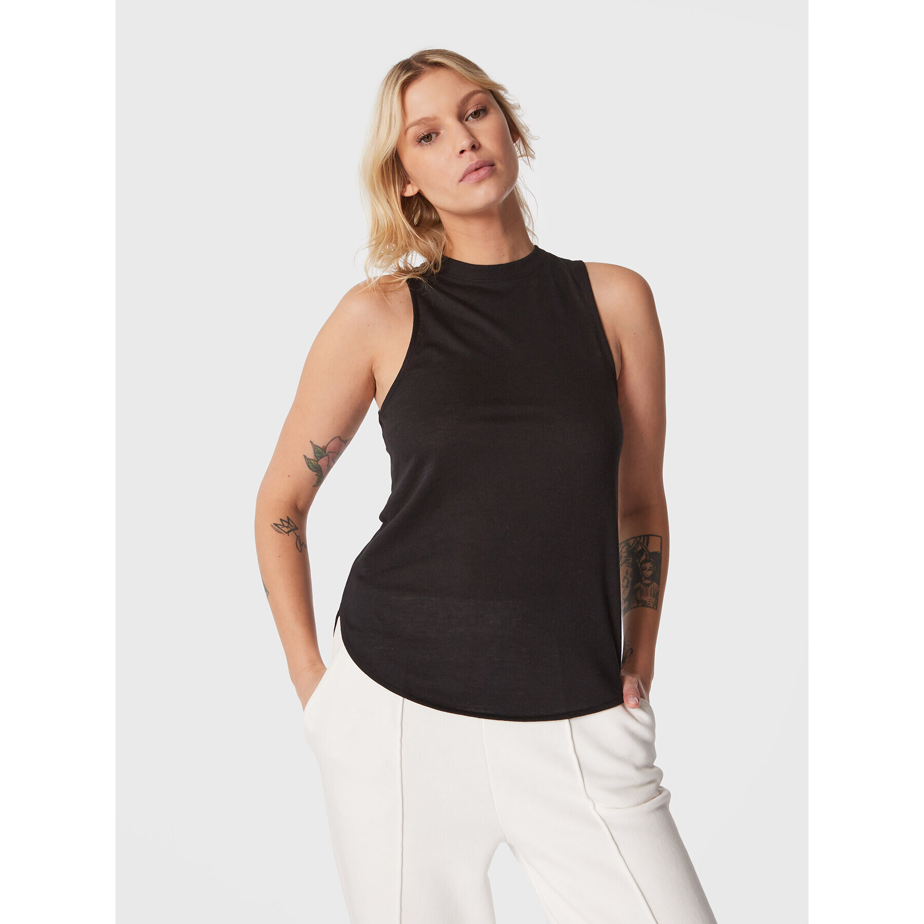 Cotton On топ 668833 Черен Regular Fit - Pepit.bg