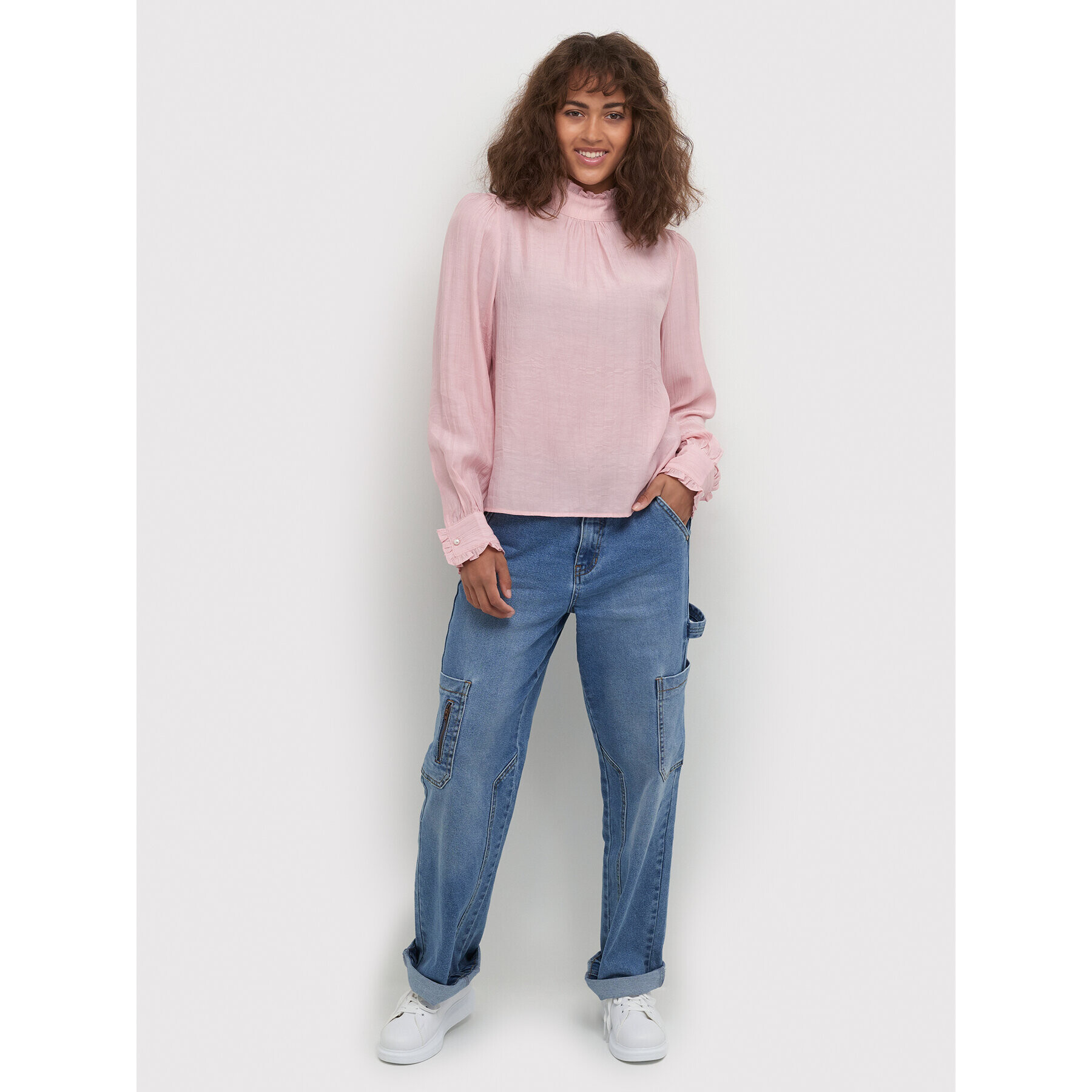 Cream Блуза CRAnny 10610923 Розов Straight Fit - Pepit.bg