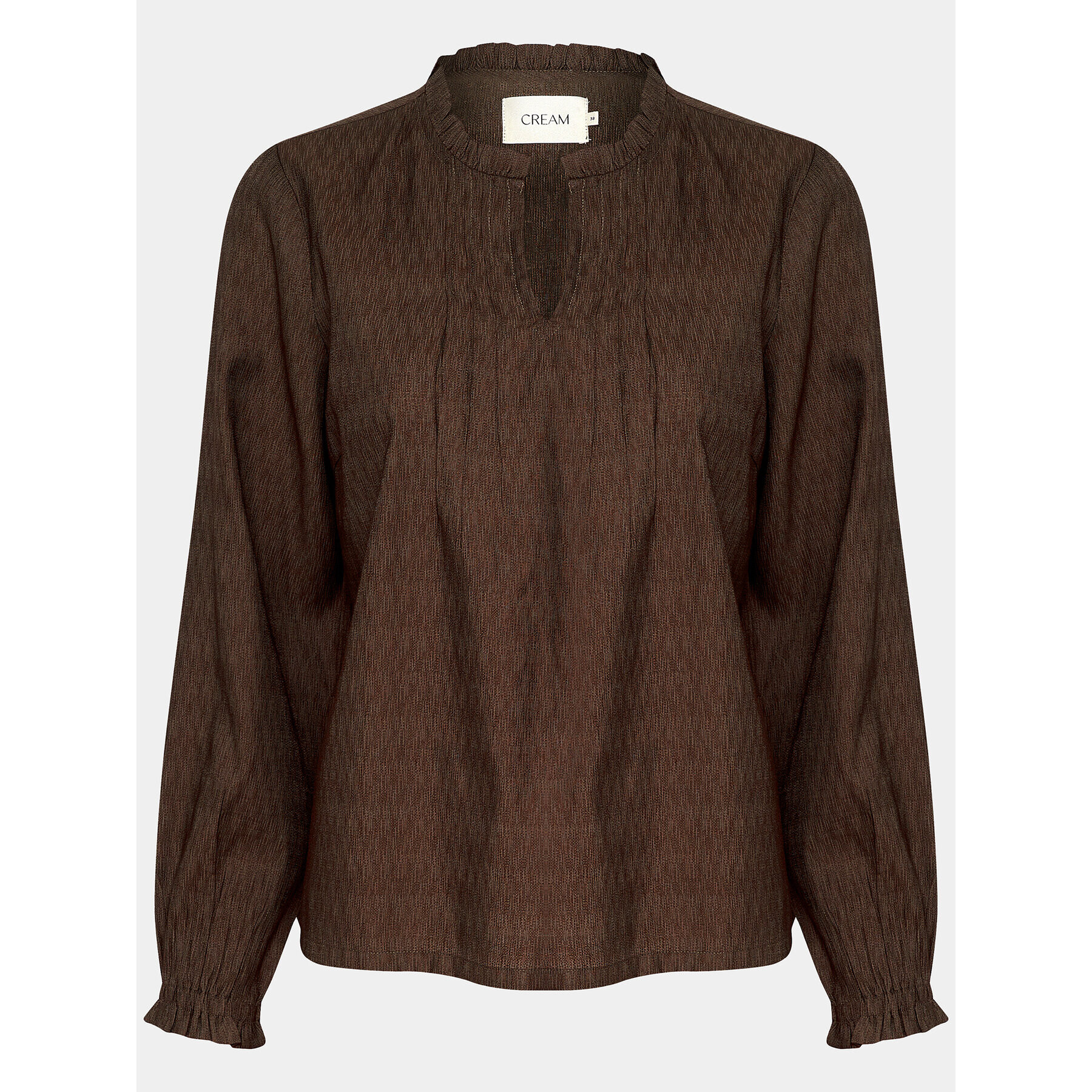 Cream Блуза Crliselin 10611698 Кафяв Straight Fit - Pepit.bg