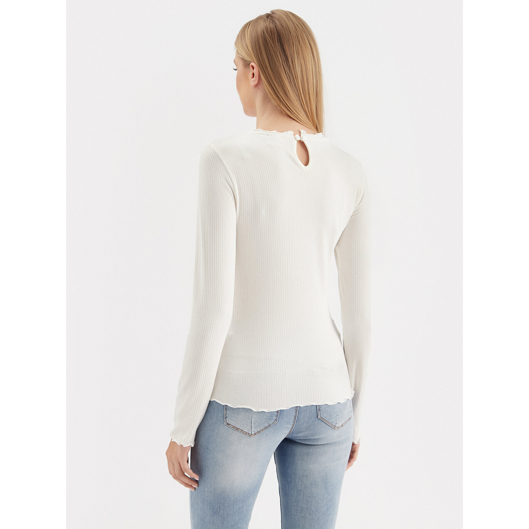 Cream Блуза CRRibba 10611073 Бял Feminine Fit - Pepit.bg