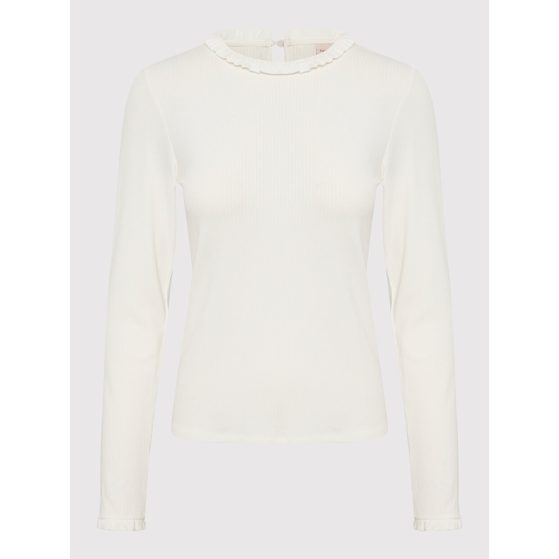 Cream Блуза CRRibba 10611073 Бял Feminine Fit - Pepit.bg