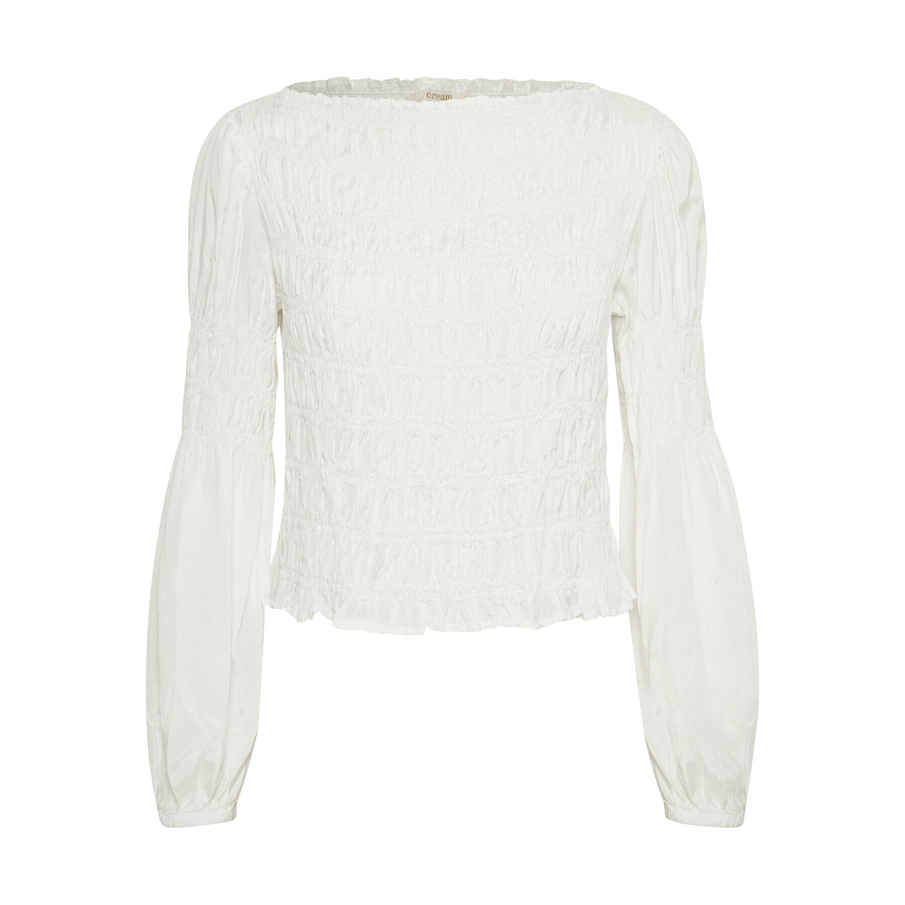 Cream Блуза Henva 10607869 Бял Feminine Fit - Pepit.bg