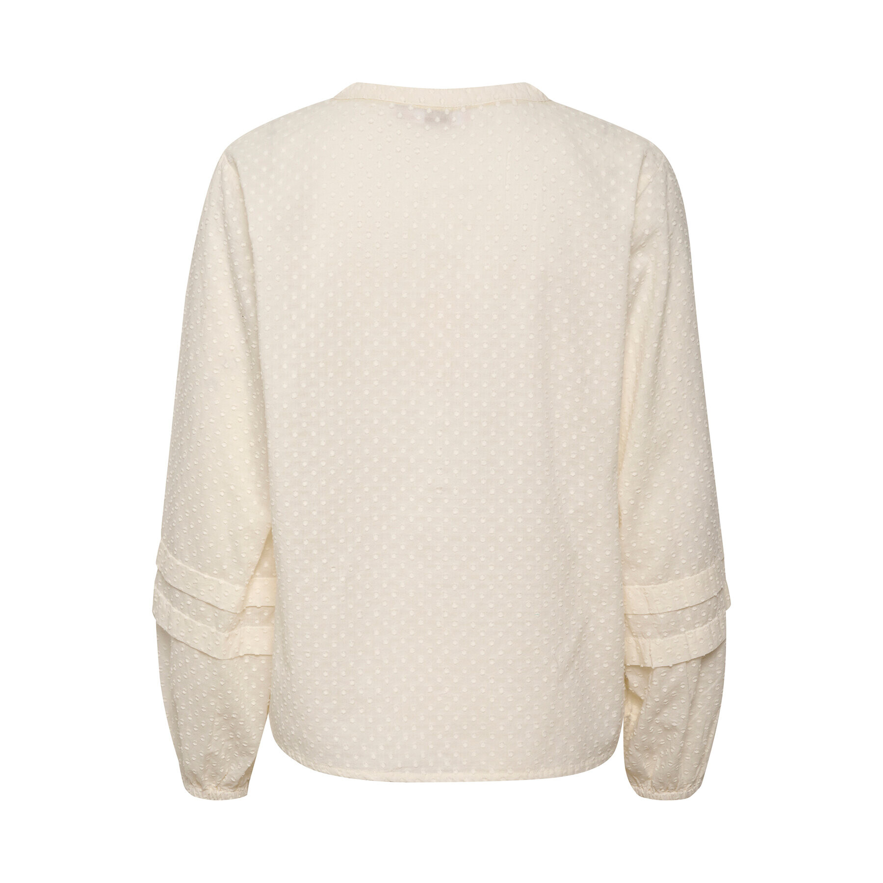 Cream Блуза Irena 10611195 Бял Regular Fit - Pepit.bg