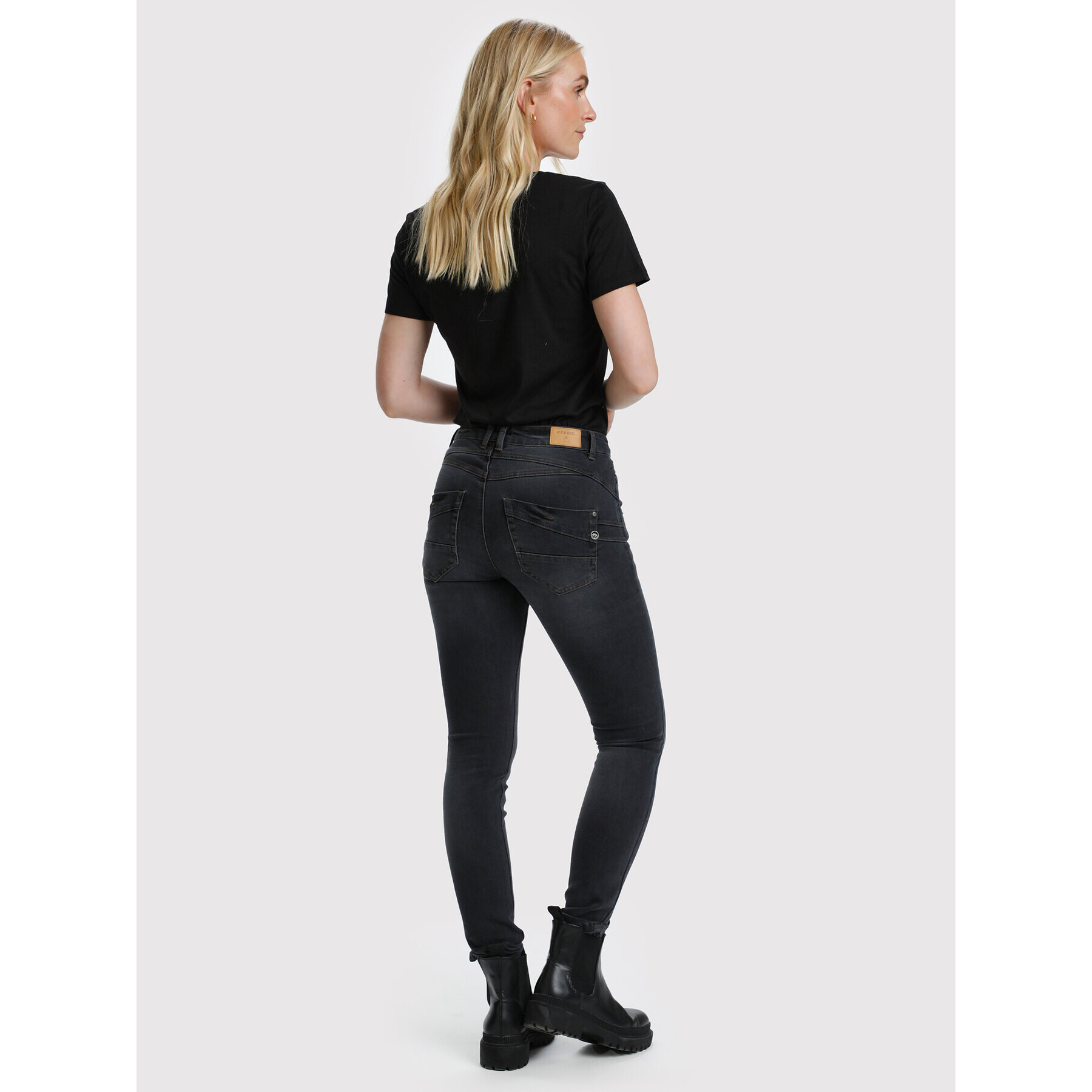 Cream Дънки Amalie 10604221 Черен Shaped Fit - Pepit.bg