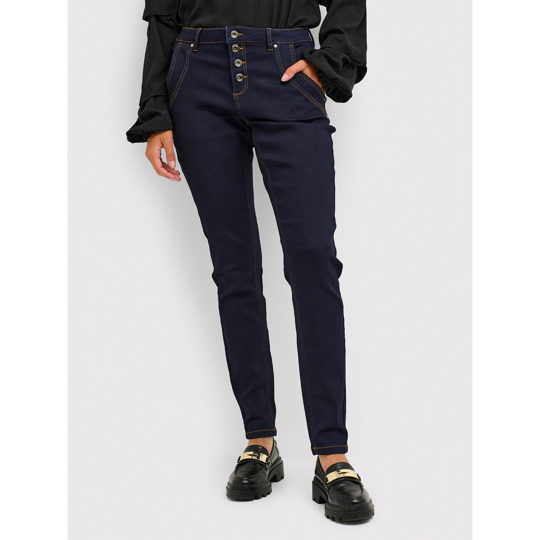 Cream Дънки CRSandy 10610602 Син Curvy Fit - Pepit.bg