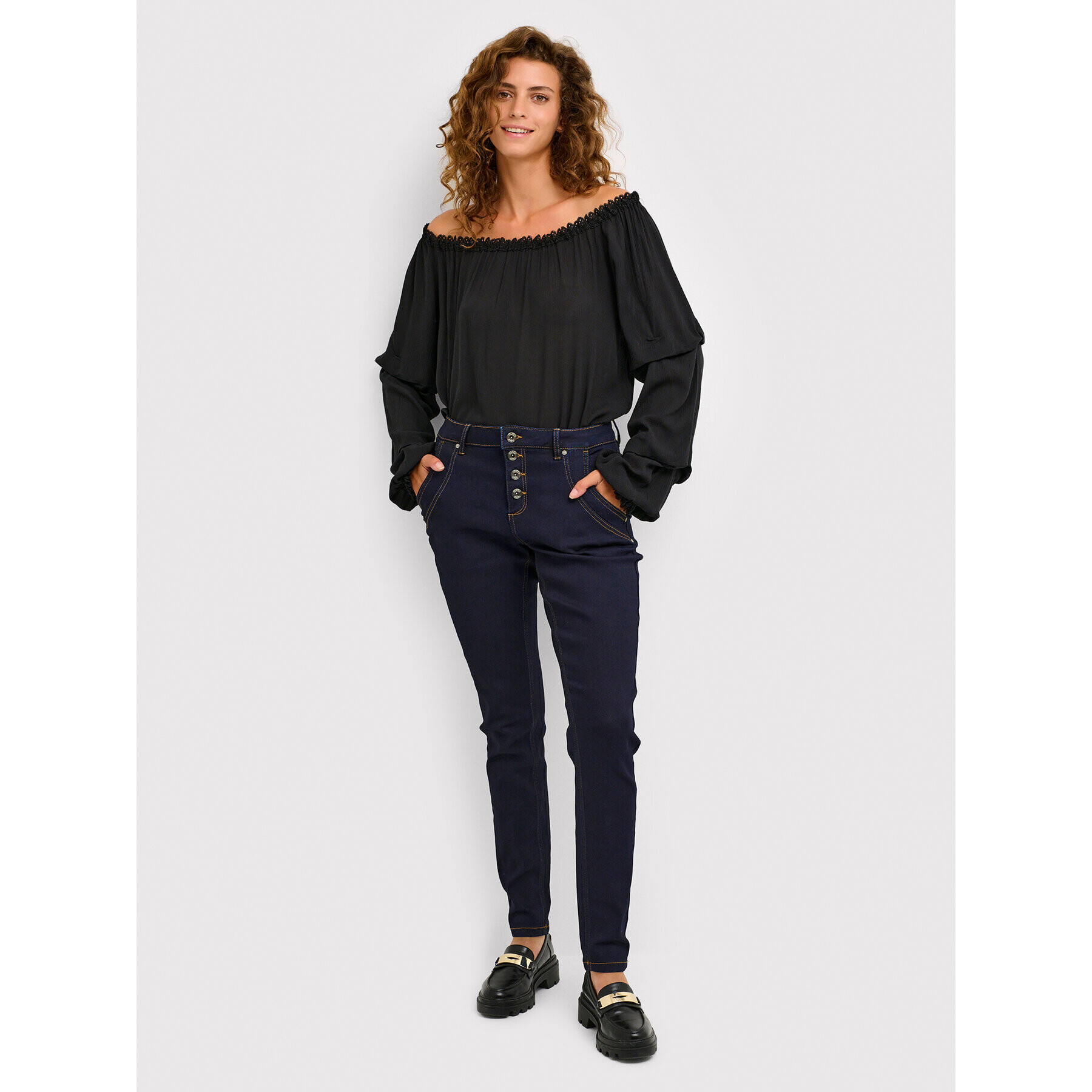 Cream Дънки CRSandy 10610602 Син Curvy Fit - Pepit.bg