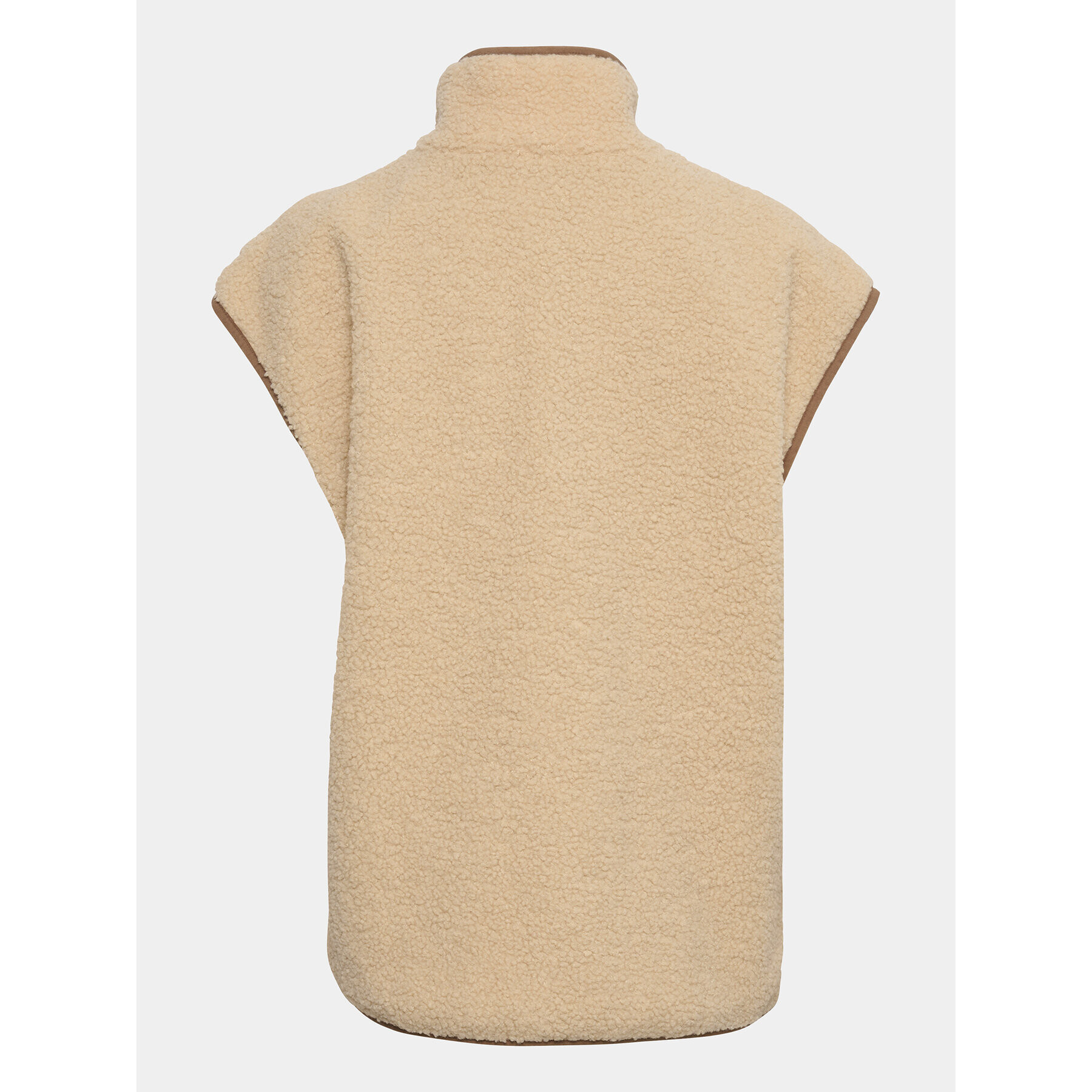 Cream Елек Crdisa 10611962 Бежов Loose Fit - Pepit.bg