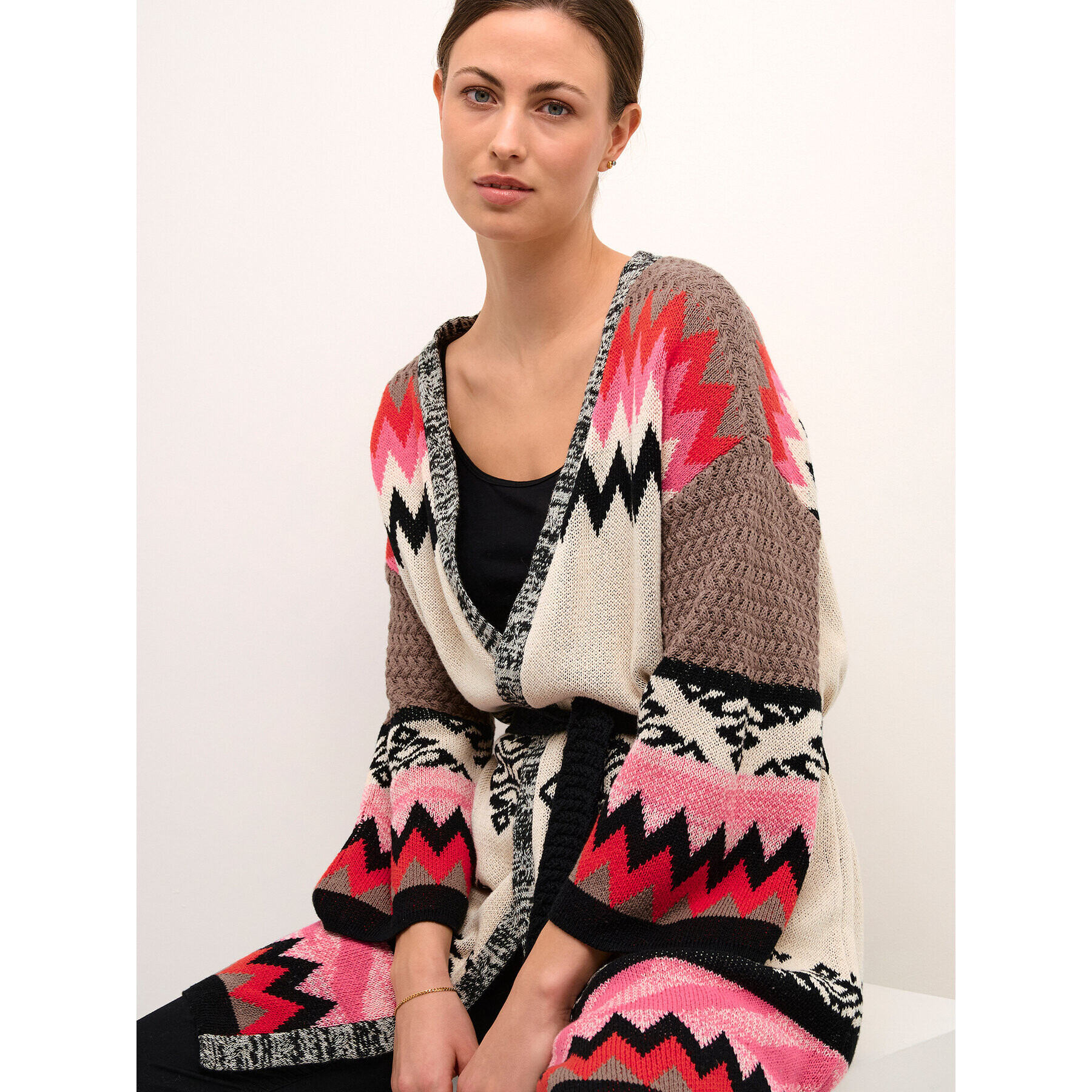 Cream Кардиган Crculio Knit 10611725 Цветен Loose Fit - Pepit.bg