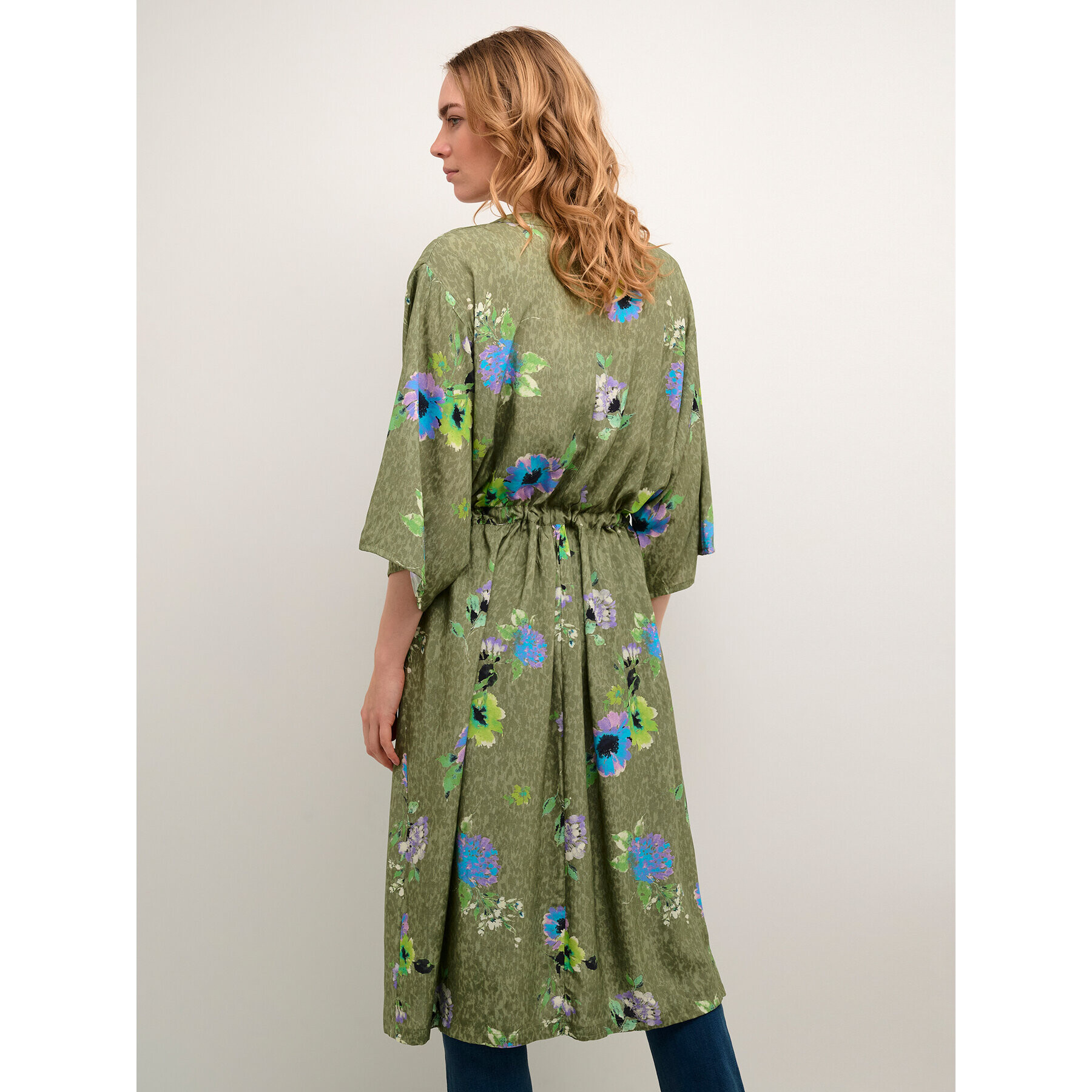 Cream Кимоно Bahia 10608185 Зелен Loose Fit - Pepit.bg
