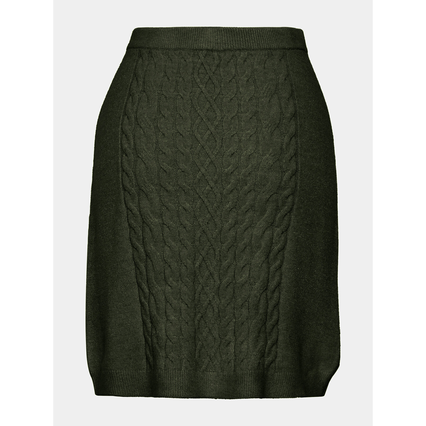 Cream Мини пола Crdela Knit 10611918 Зелен Shaped Fit - Pepit.bg