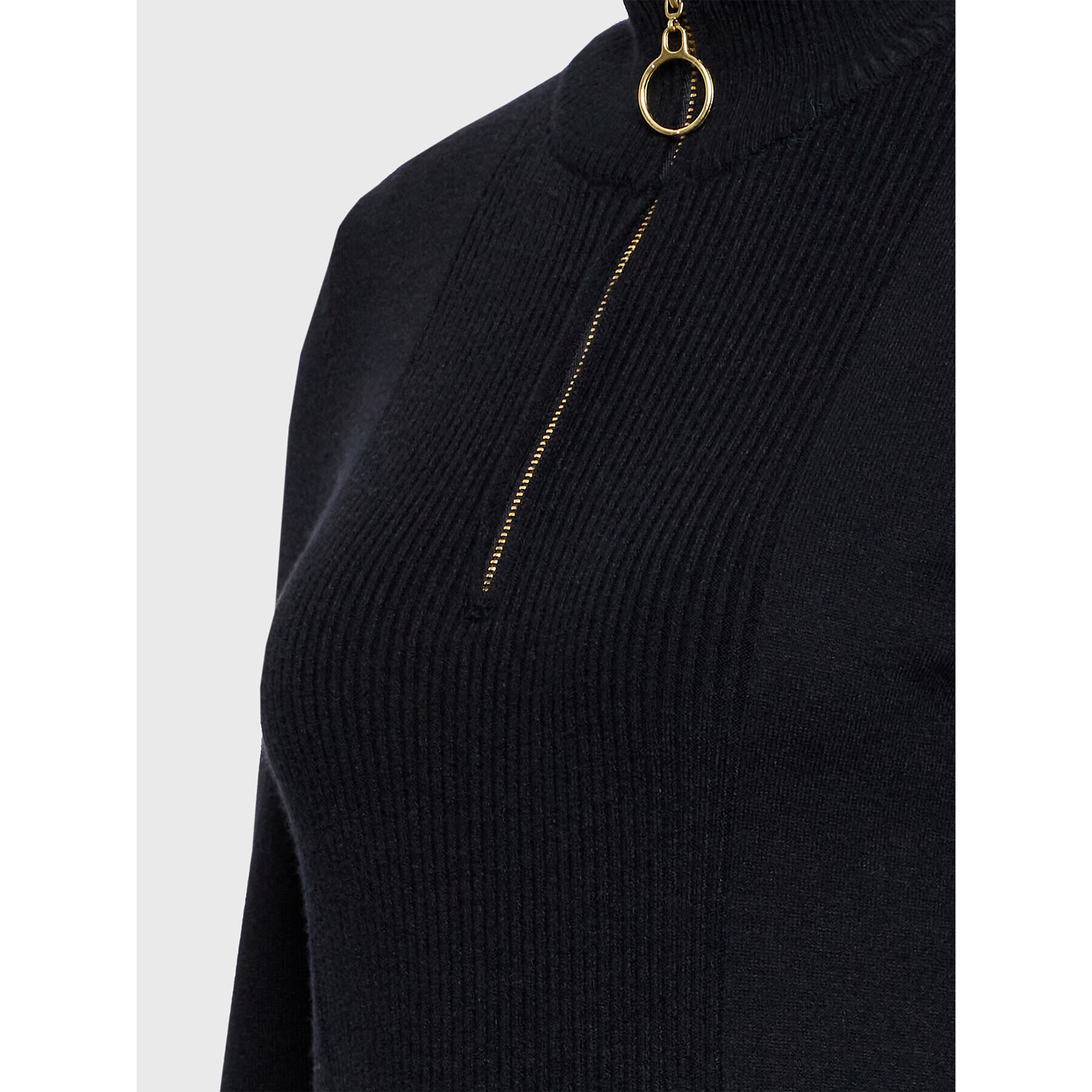 Cream Поло Christine 10610647 Черен Slim Fit - Pepit.bg