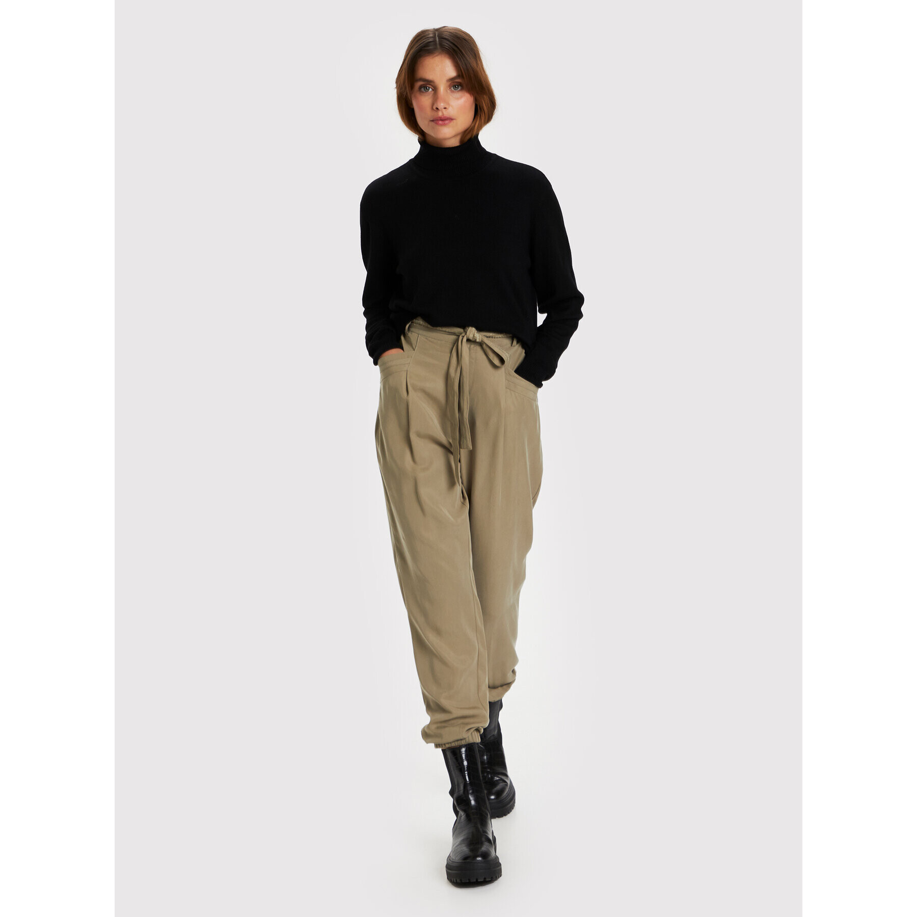 Cream Поло Tammy 10607789 Черен Straight Fit - Pepit.bg