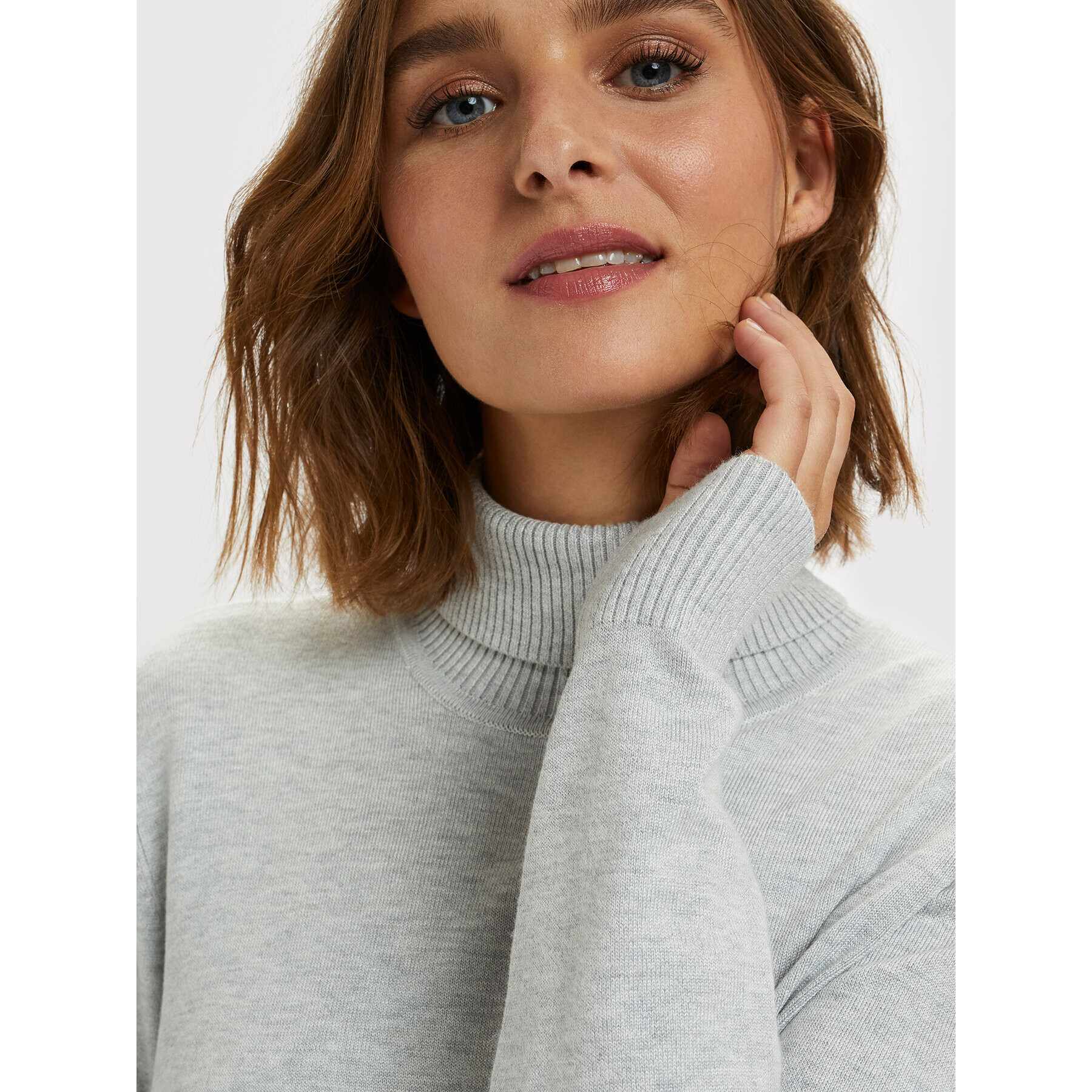 Cream Поло Tammy 10607789 Сив Straight Fit - Pepit.bg