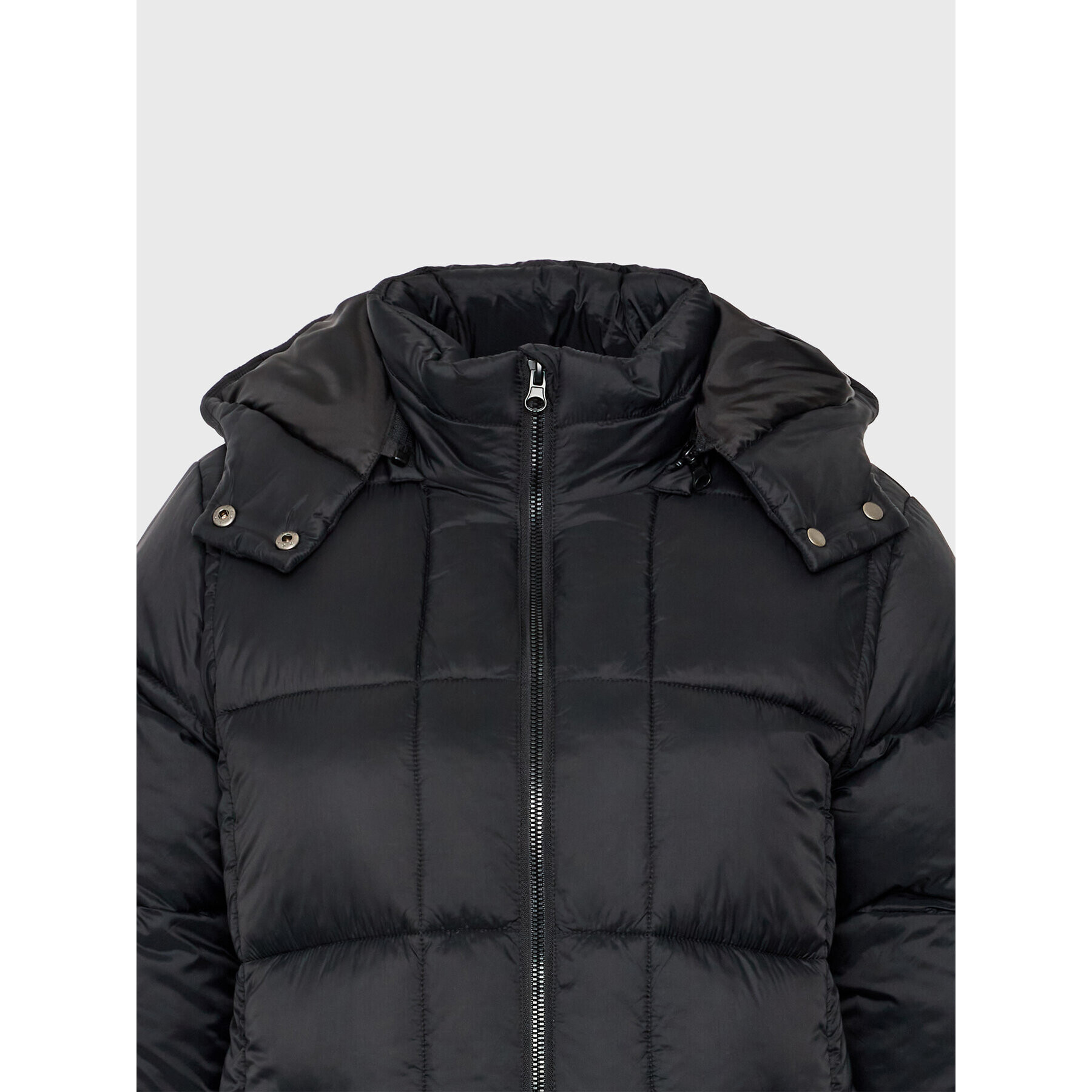 Cream Пухено яке Gaiagro 10610754 Черен Regular Fit - Pepit.bg