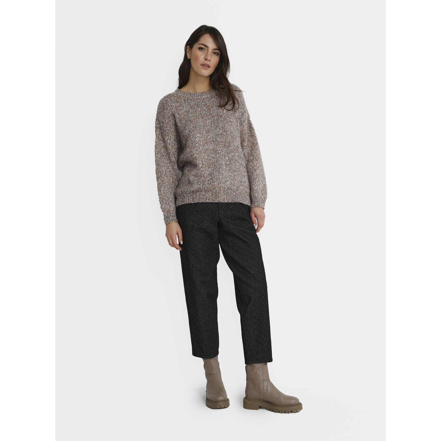 Cream Пуловер 10606900 Сив Regular Fit - Pepit.bg