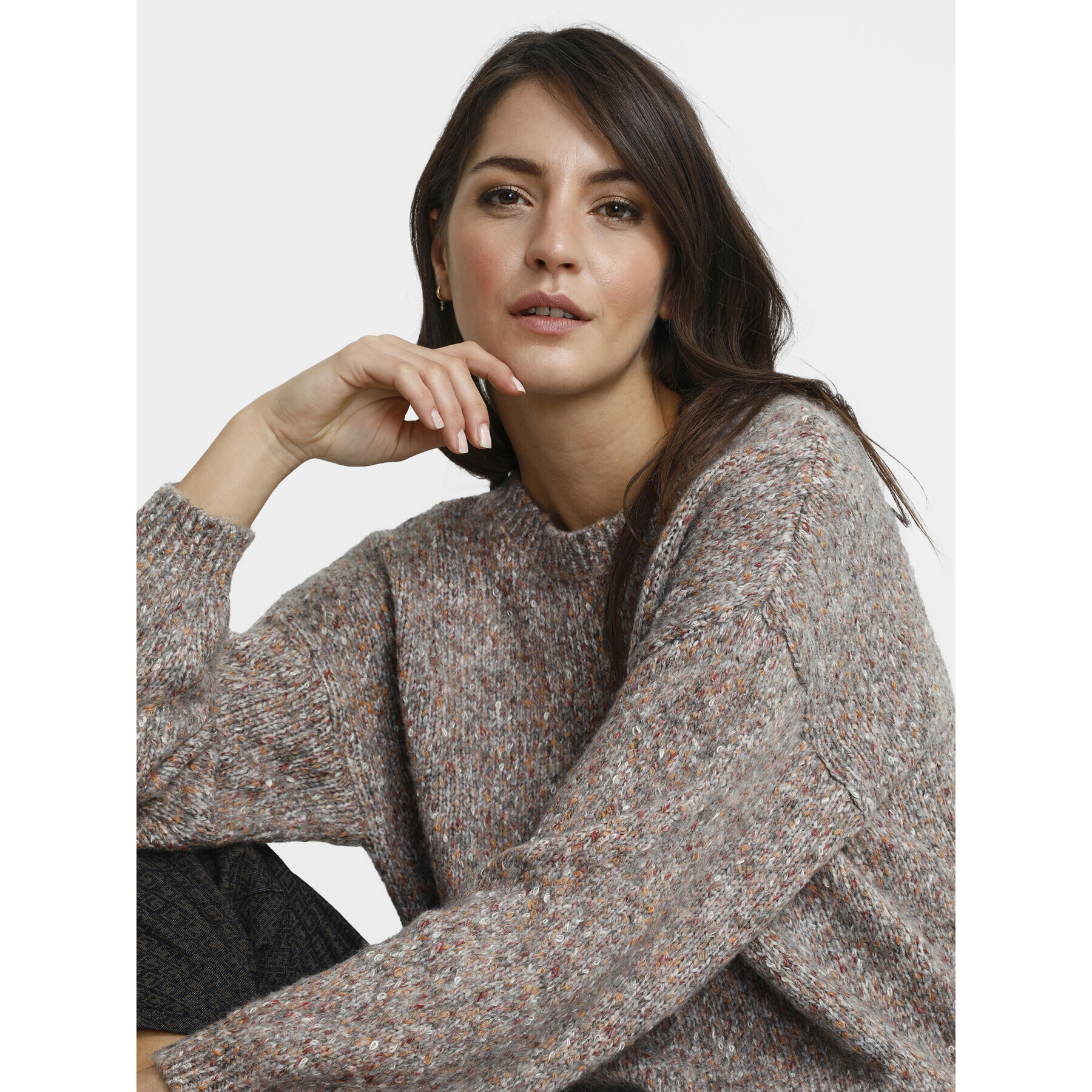 Cream Пуловер 10606900 Сив Regular Fit - Pepit.bg