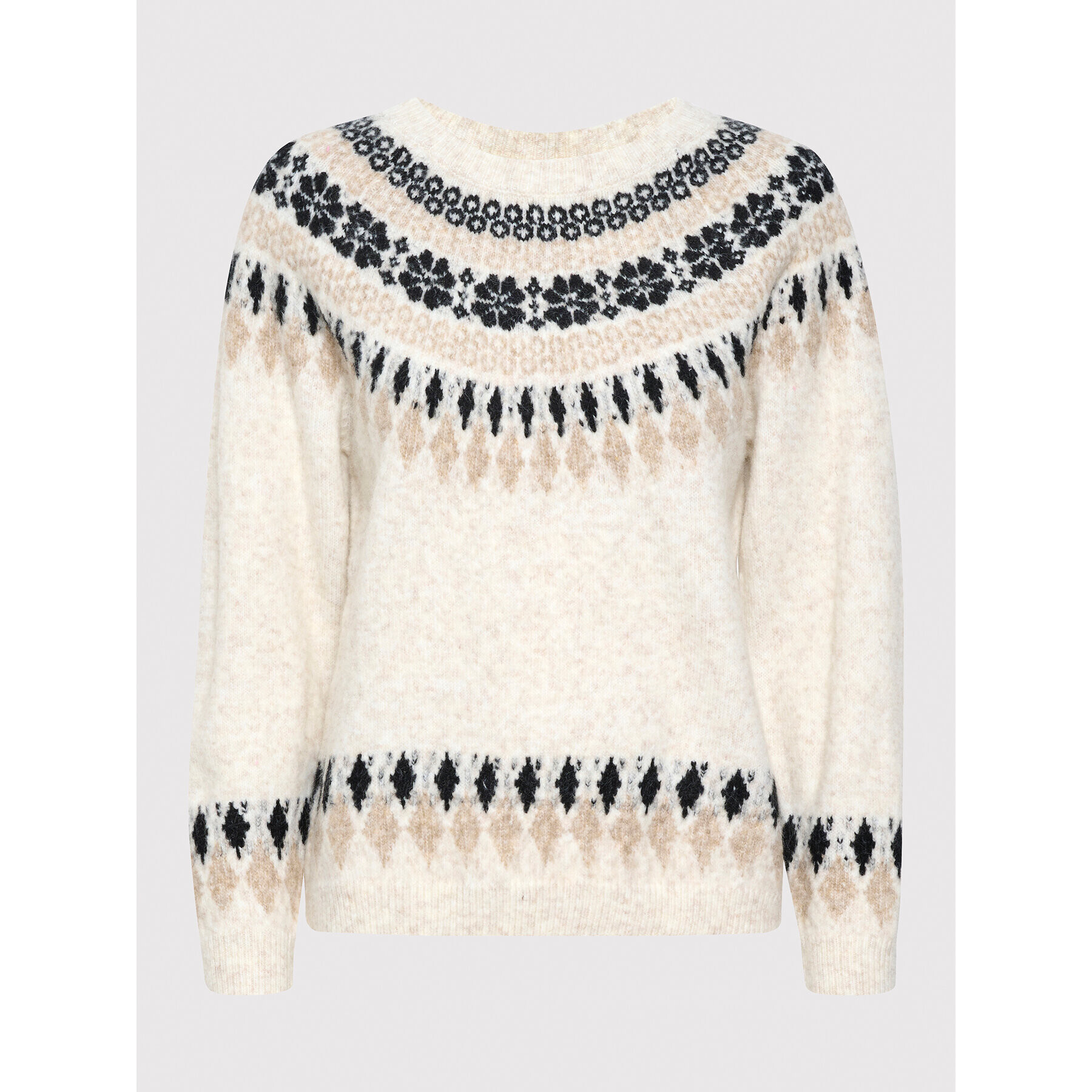 Cream Пуловер Cherry 10610568 Бежов Loose Fit - Pepit.bg
