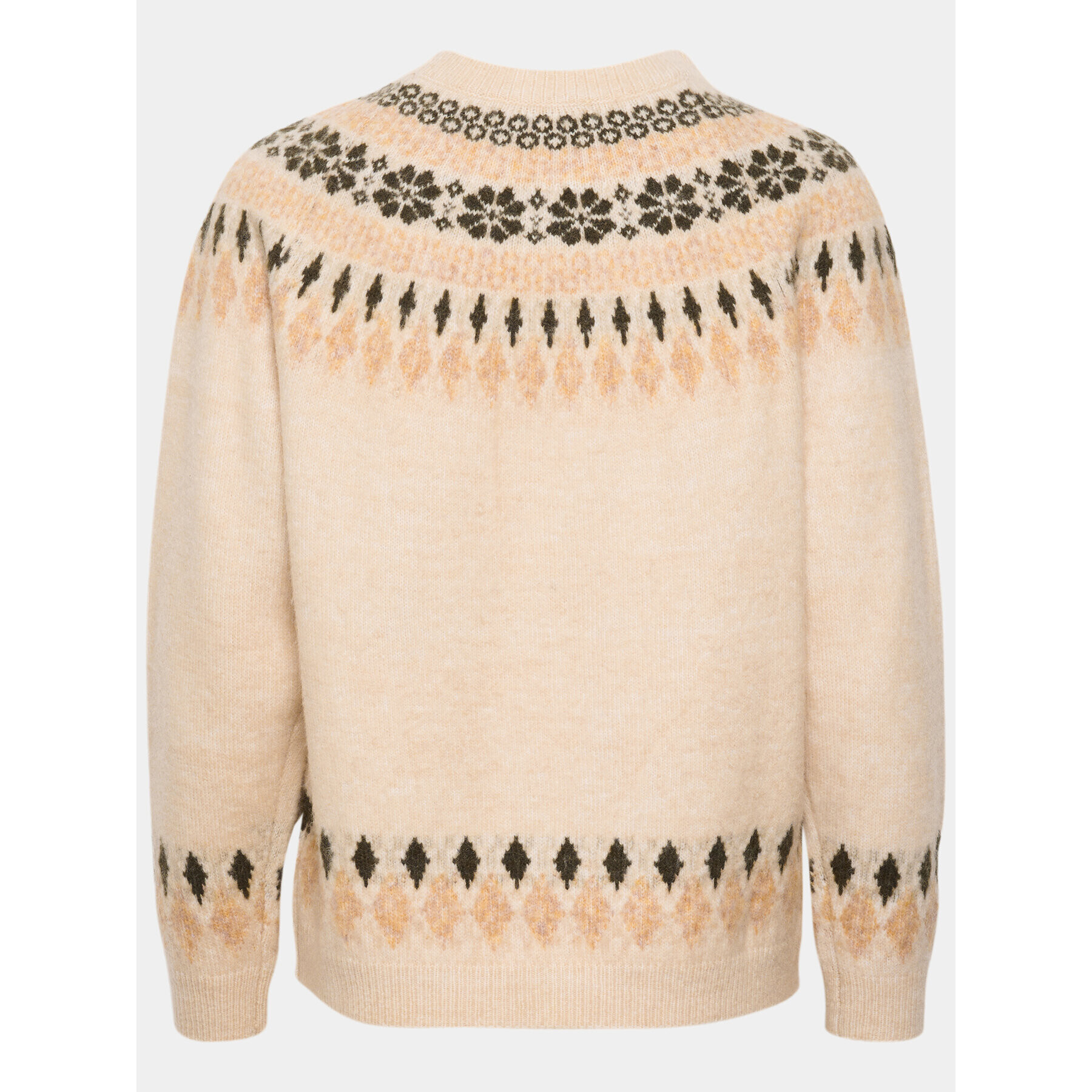 Cream Пуловер Crcherry Knit 10610568 Бежов Loose Fit - Pepit.bg