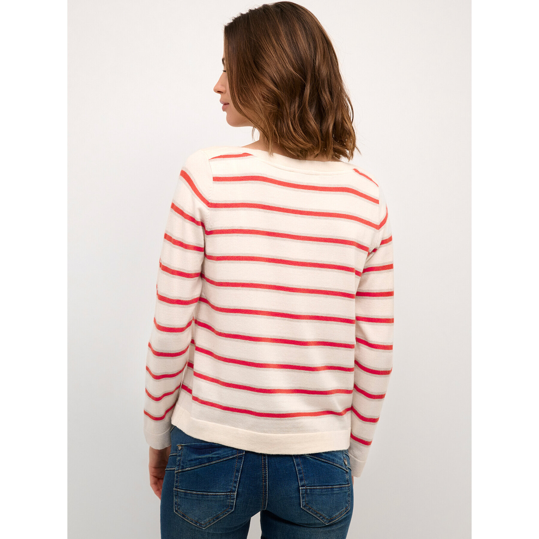 Cream Пуловер Crdela Knit 10611709 Бежов Regular Fit - Pepit.bg
