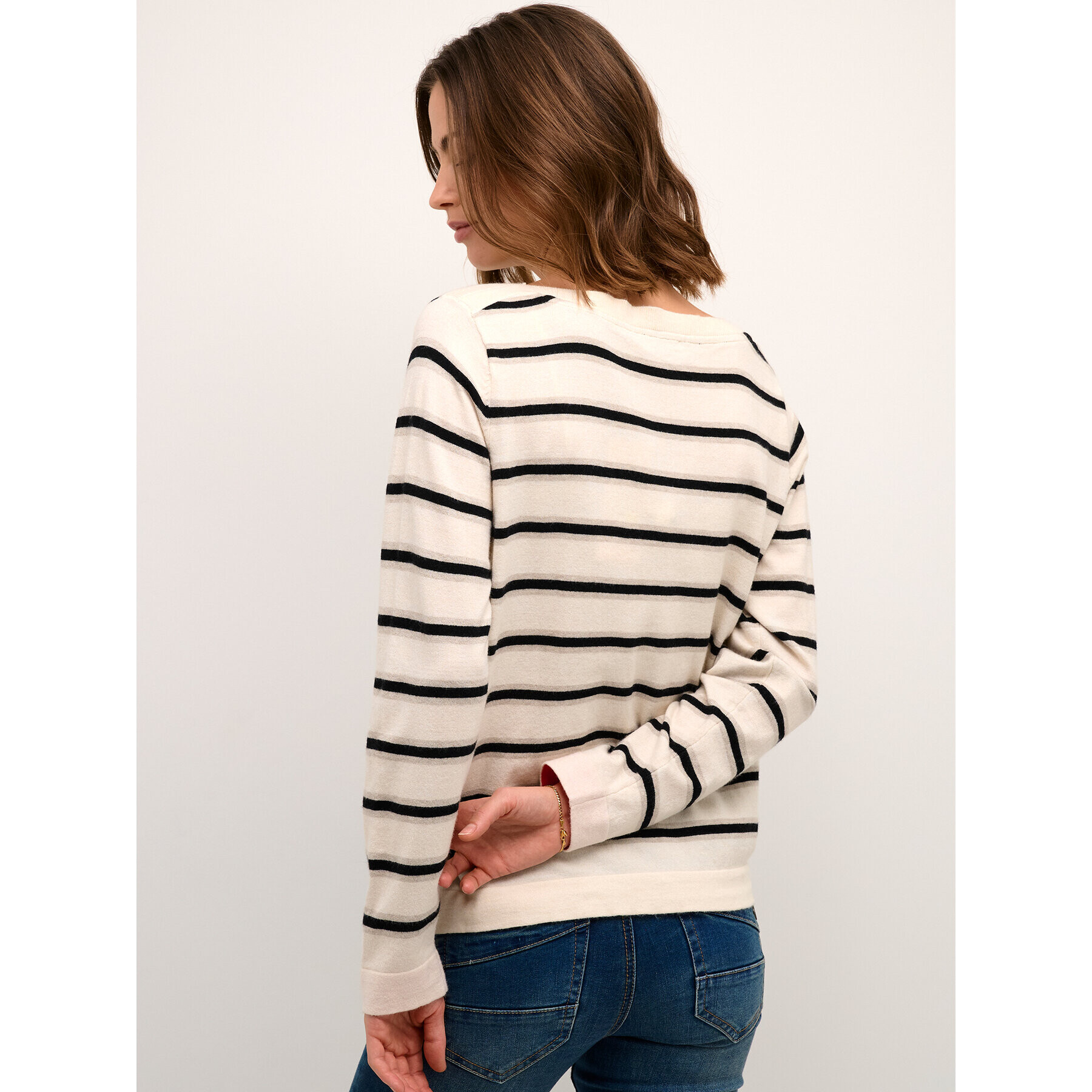Cream Пуловер Crdela Knit 10611709 Бежов Regular Fit - Pepit.bg