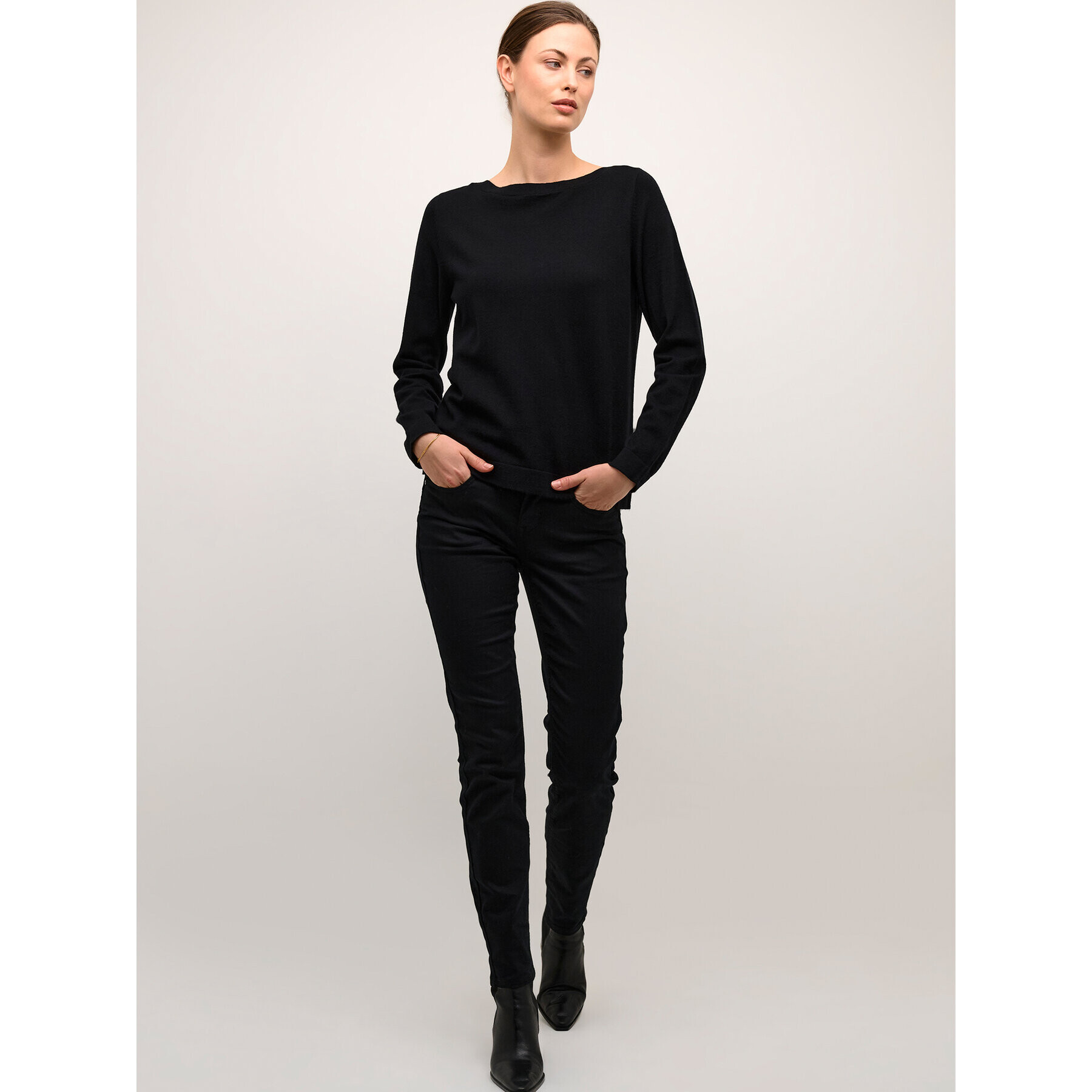 Cream Пуловер Crdela Knit 10611709 Черен Regular Fit - Pepit.bg