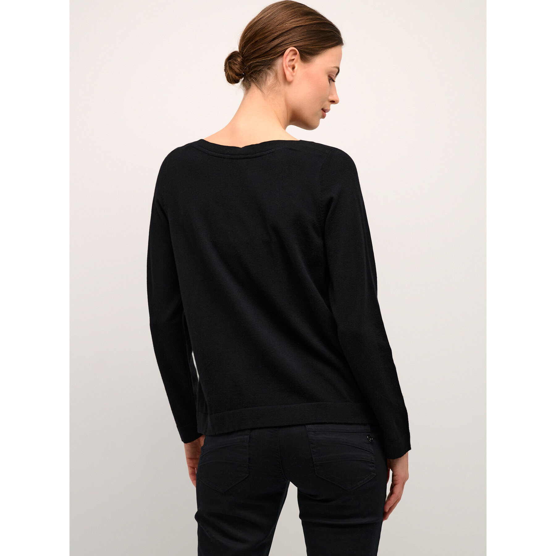 Cream Пуловер Crdela Knit 10611709 Черен Regular Fit - Pepit.bg