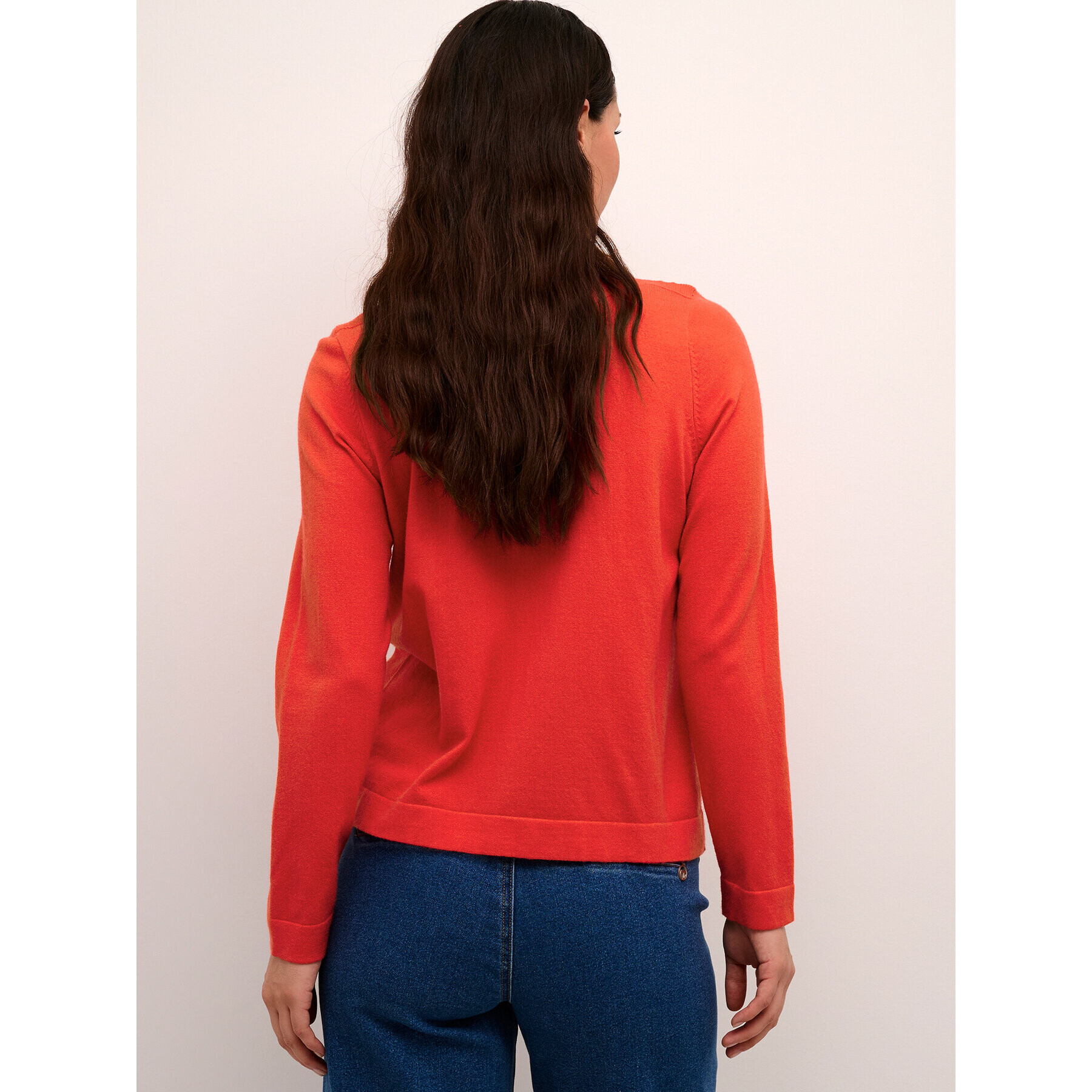 Cream Пуловер Crdela Knit 10611709 Червен Regular Fit - Pepit.bg