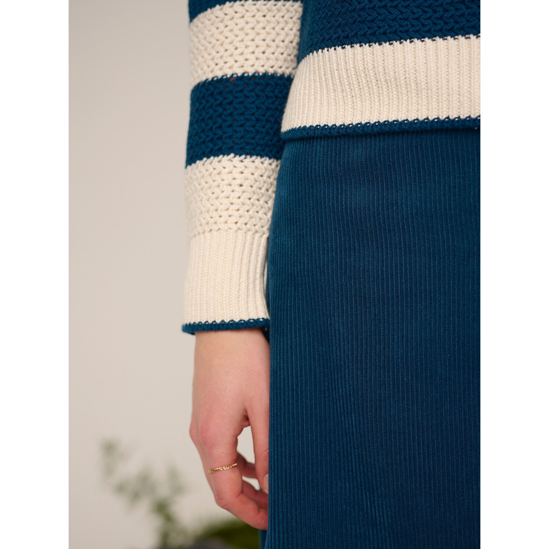 Cream Пуловер Crmuka Knitted 10611880 Син Straight Fit - Pepit.bg