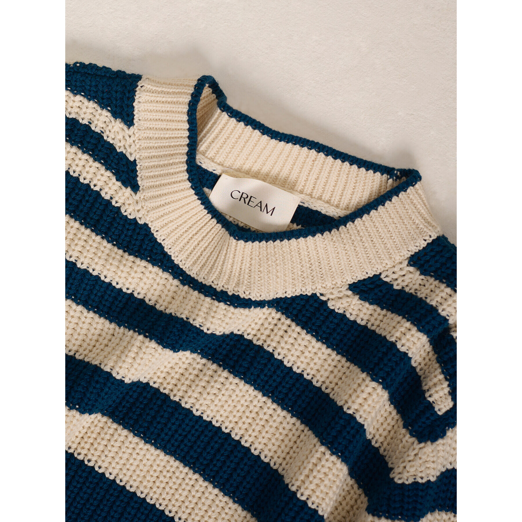 Cream Пуловер Crmuka Knitted 10611880 Син Straight Fit - Pepit.bg