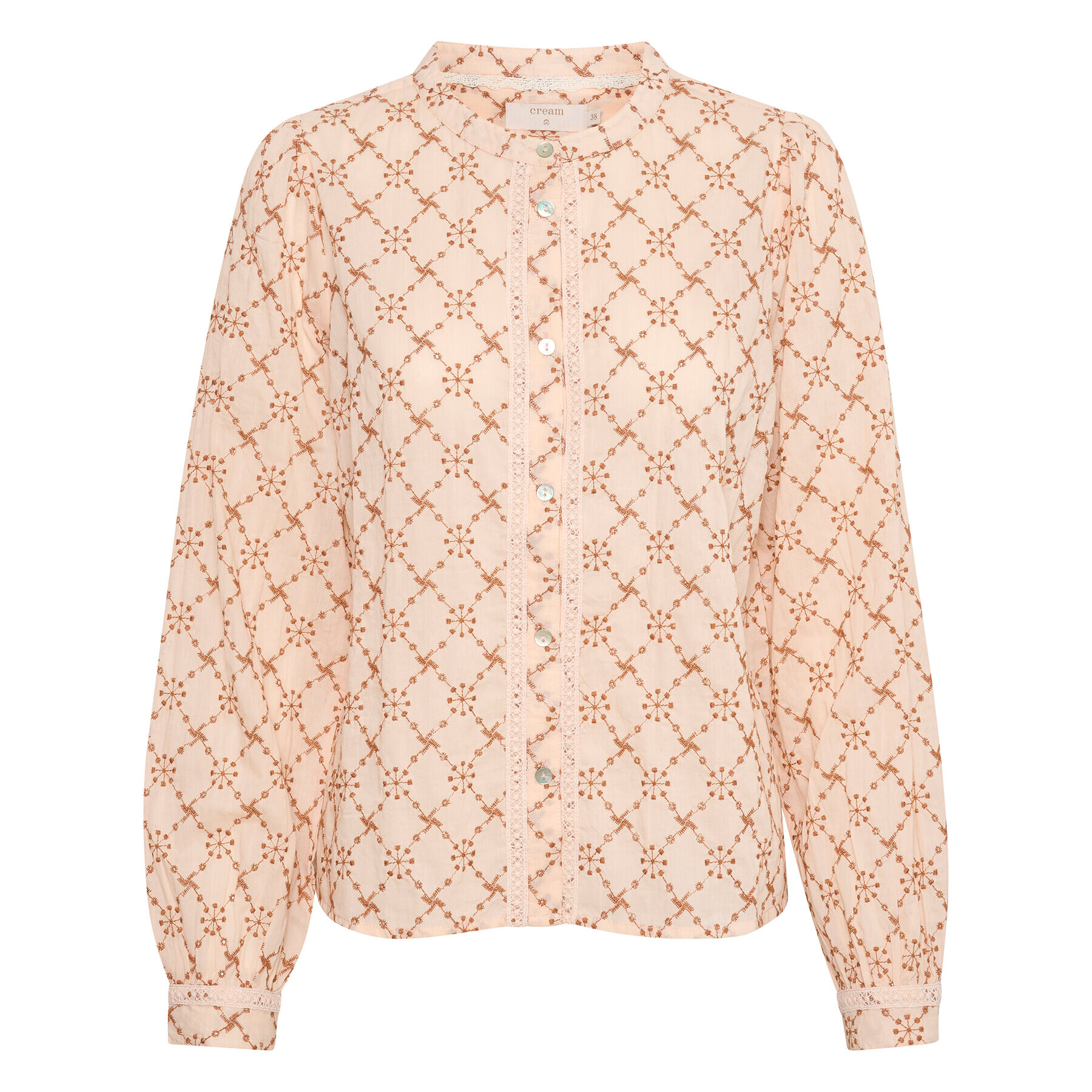 Cream Риза Crsandra 10611669 Розов Regular Fit - Pepit.bg