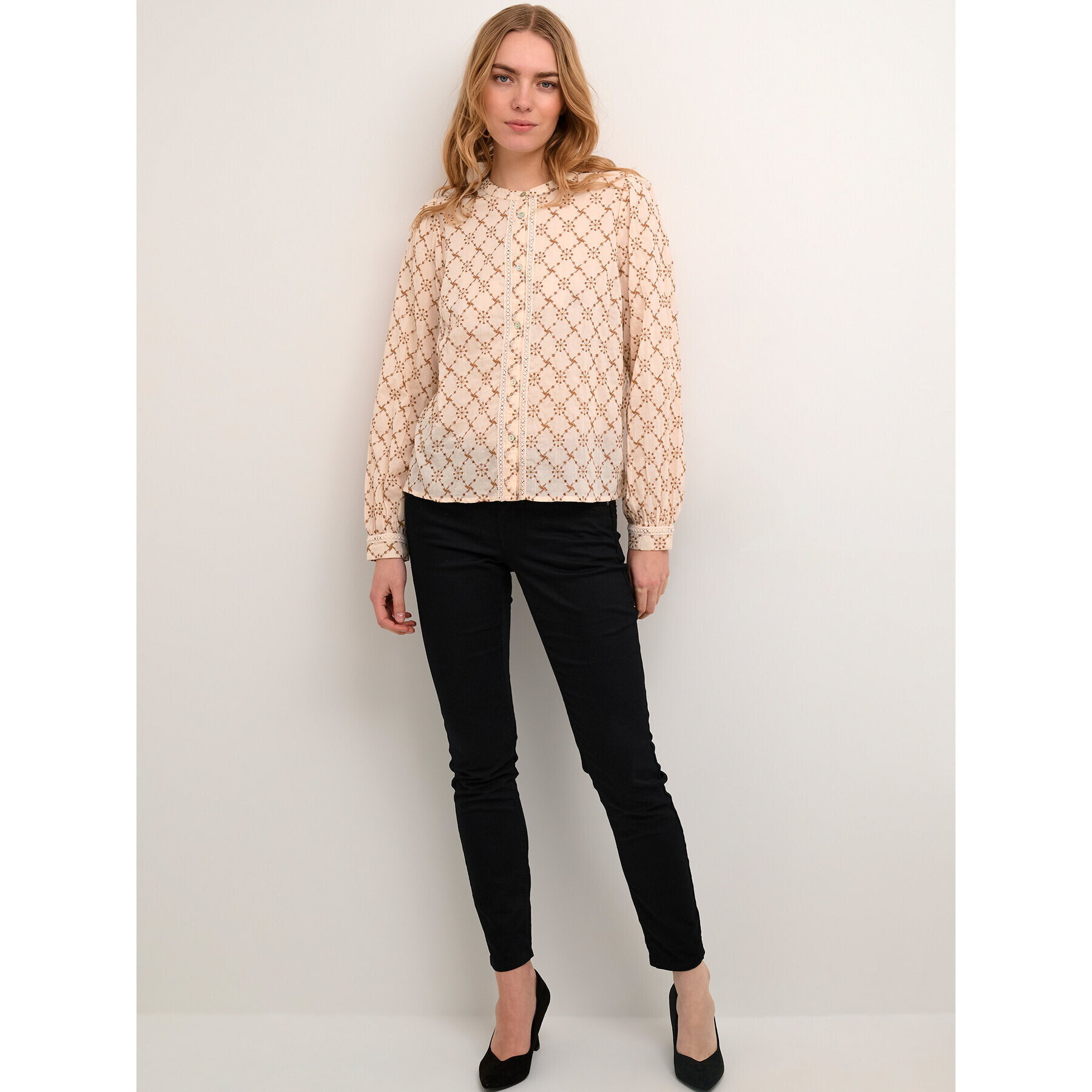 Cream Риза Crsandra 10611669 Розов Regular Fit - Pepit.bg