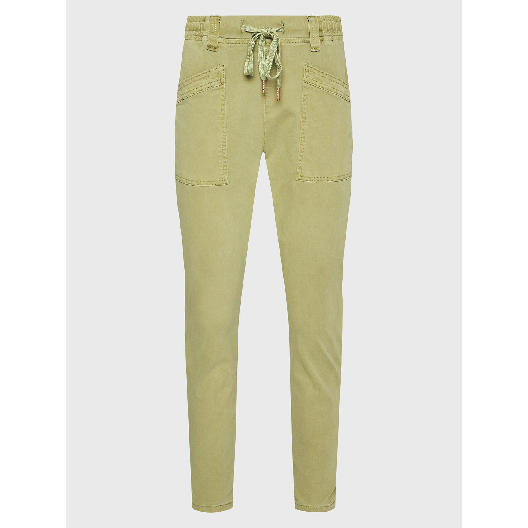 Cream Текстилни панталони Ilo 10611117 Зелен Relaxed Fit - Pepit.bg