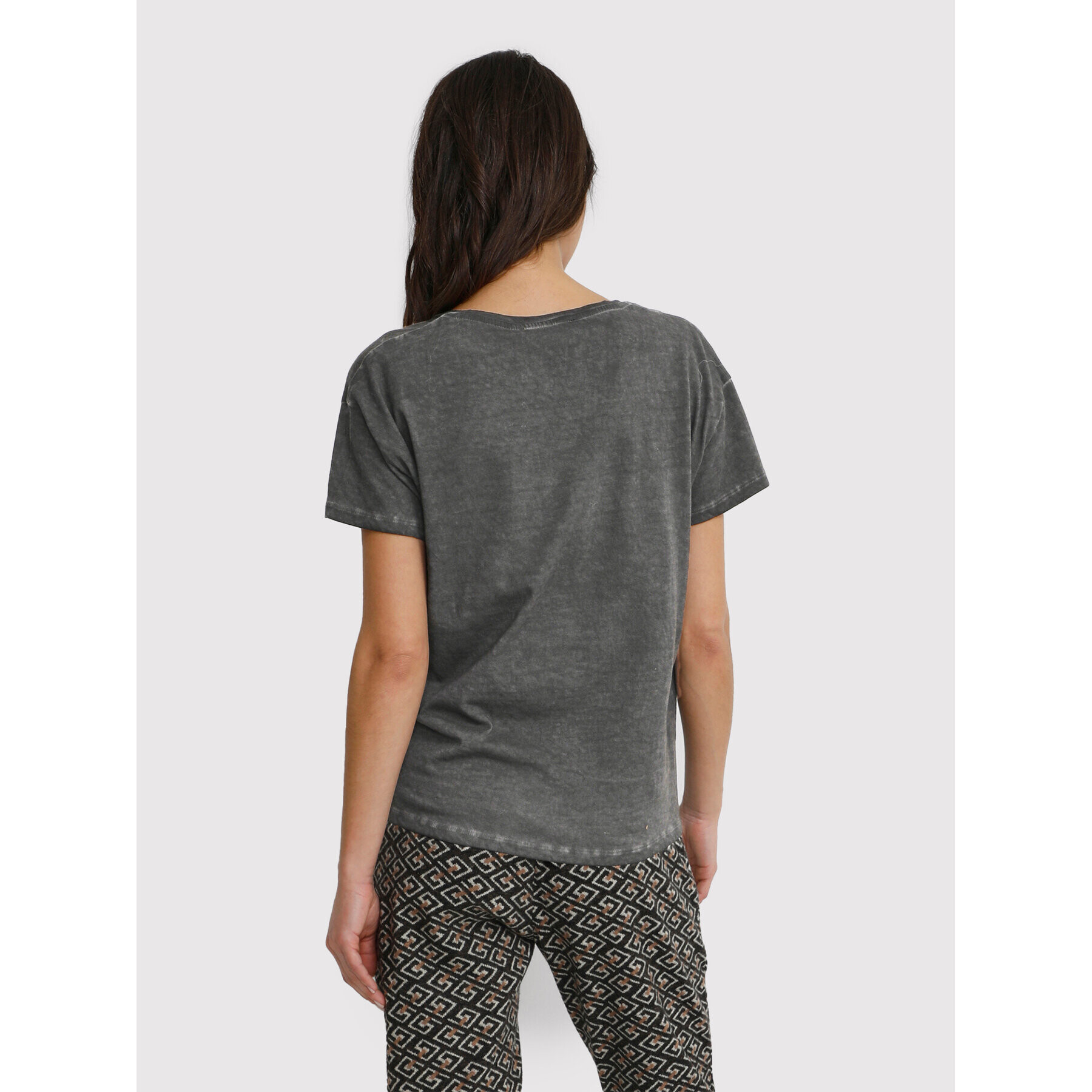 Cream Тишърт Channe 10610635 Сив Relaxed Fit - Pepit.bg