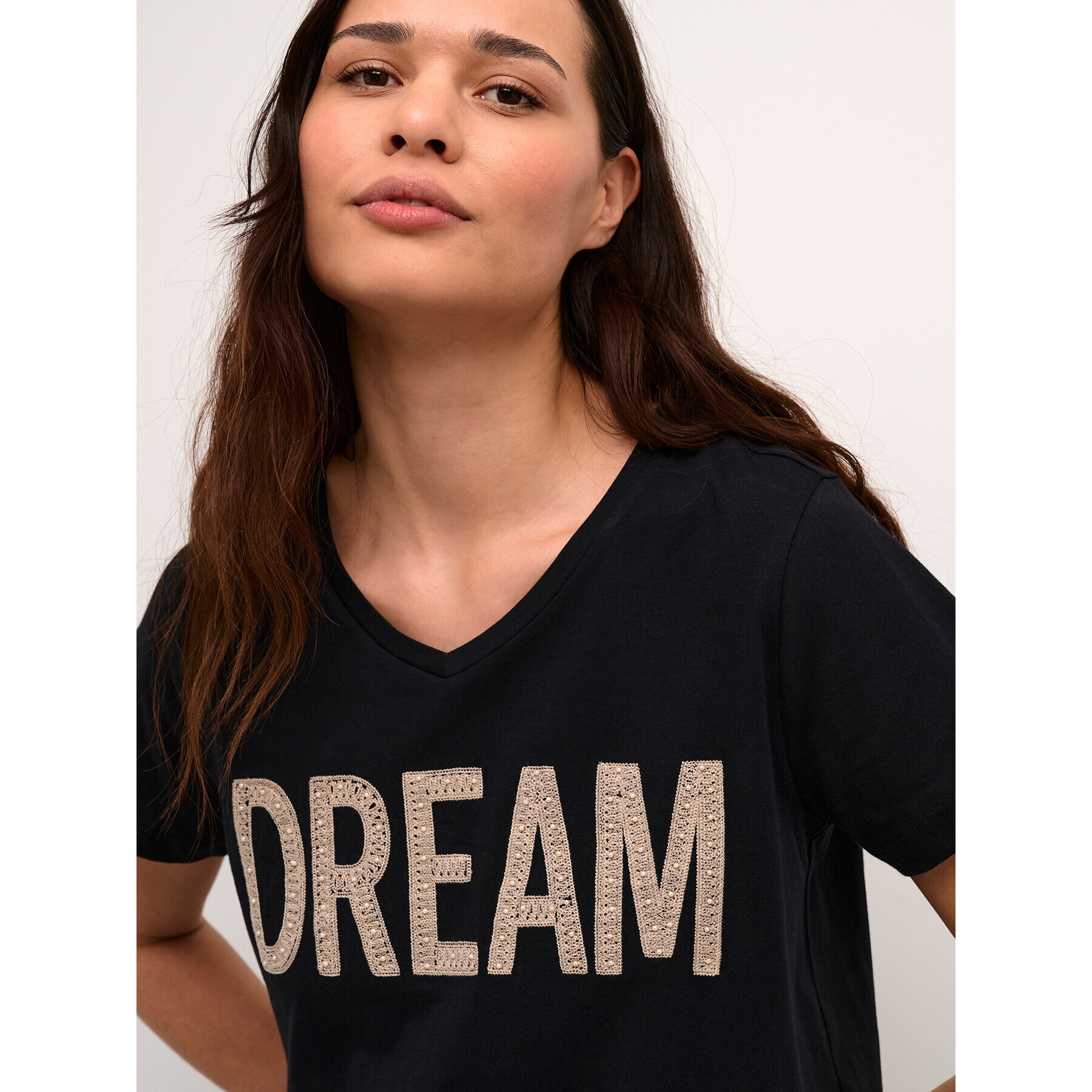 Cream Тишърт Crbest 10611630 Черен Regular Fit - Pepit.bg
