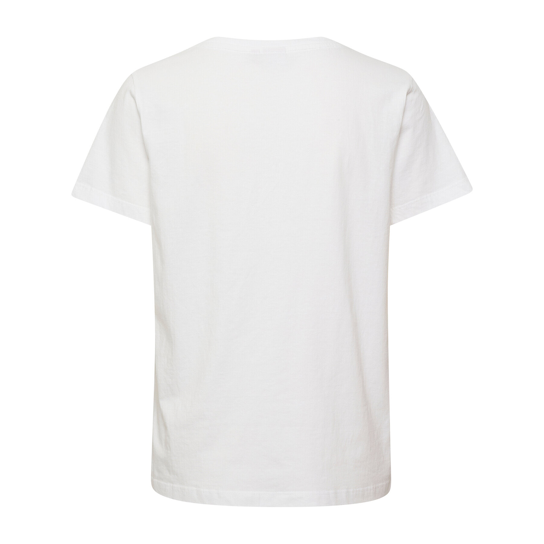 Cream Тишърт CRCarla 10610988 Бял Regular Fit - Pepit.bg