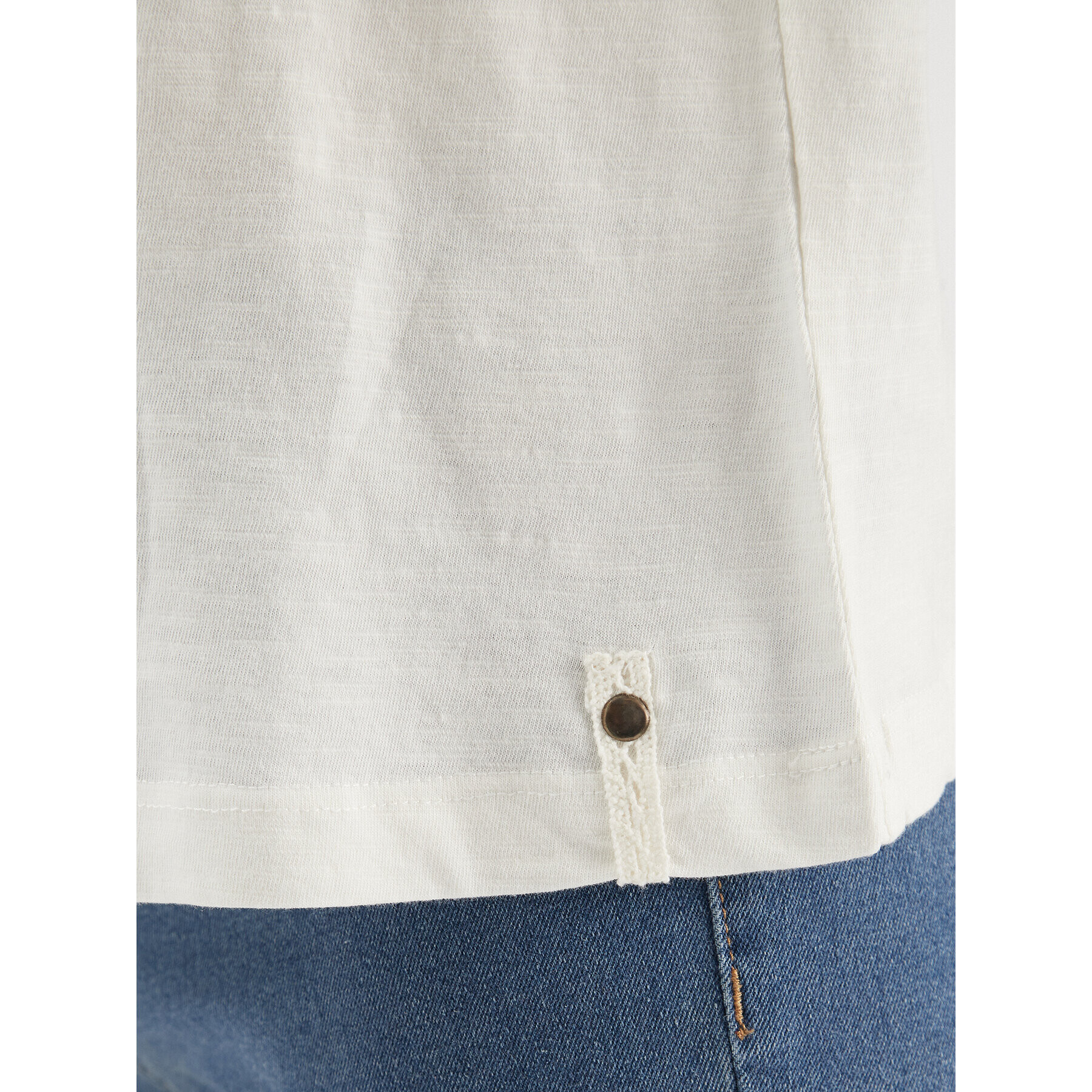 Cream Тишърт CRKadence 10611026 Екрю Regular Fit - Pepit.bg