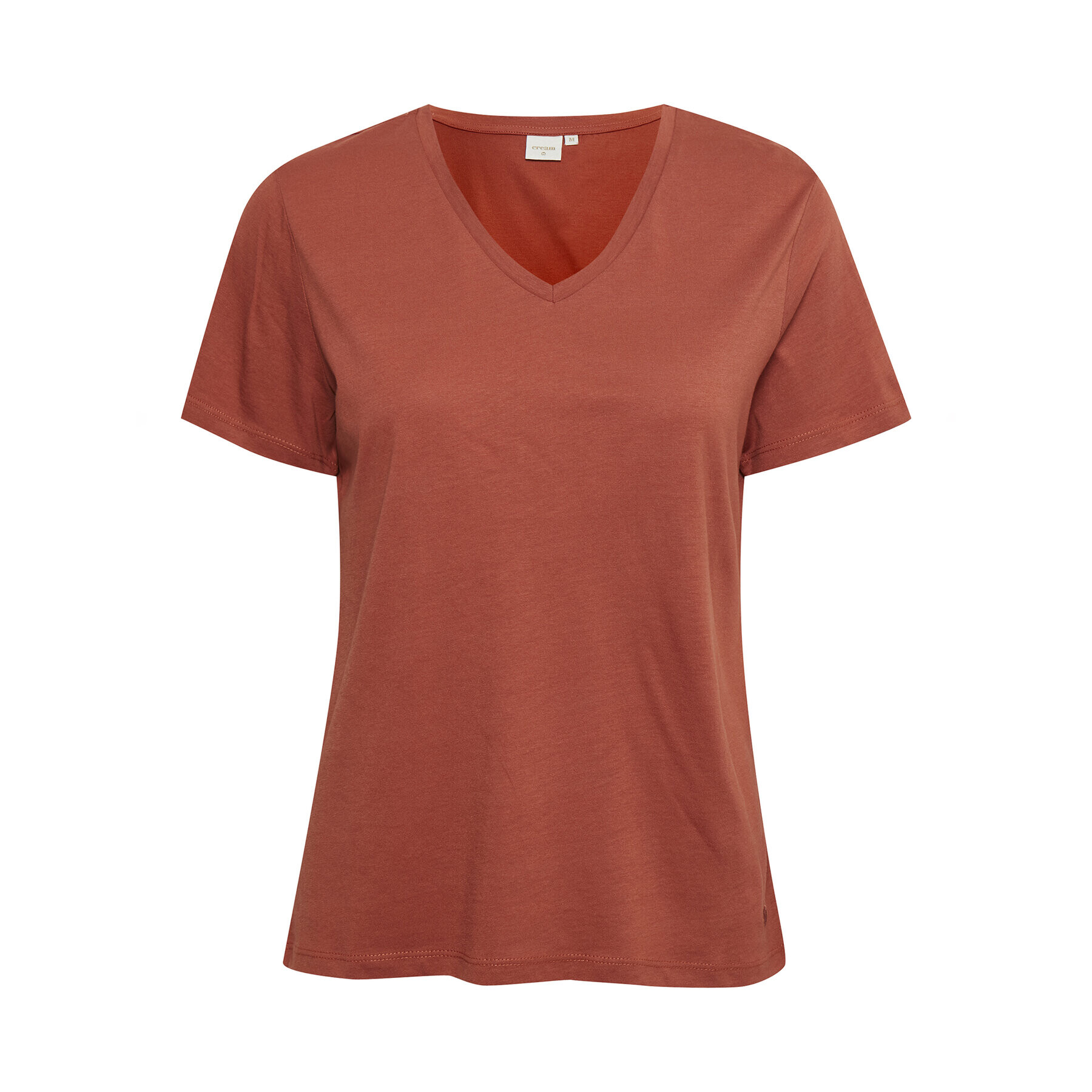 Cream Тишърт Naia 10604508 Кафяв Regular Fit - Pepit.bg