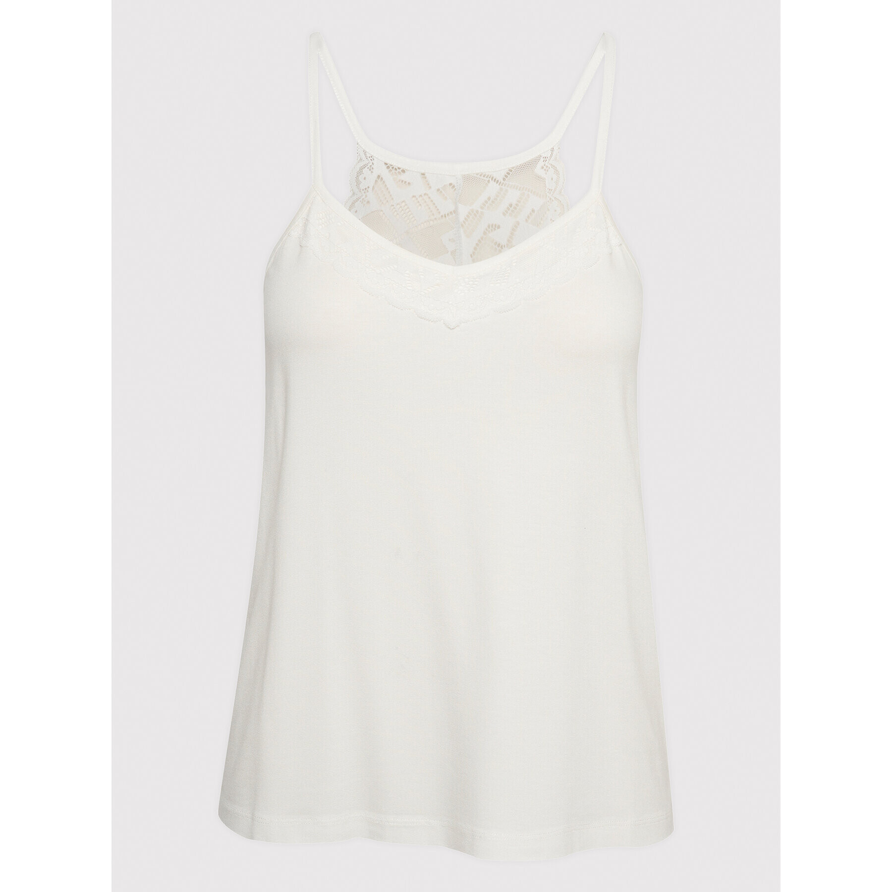 Cream топ CRTrulla 10610677 Бял Slim Fit - Pepit.bg