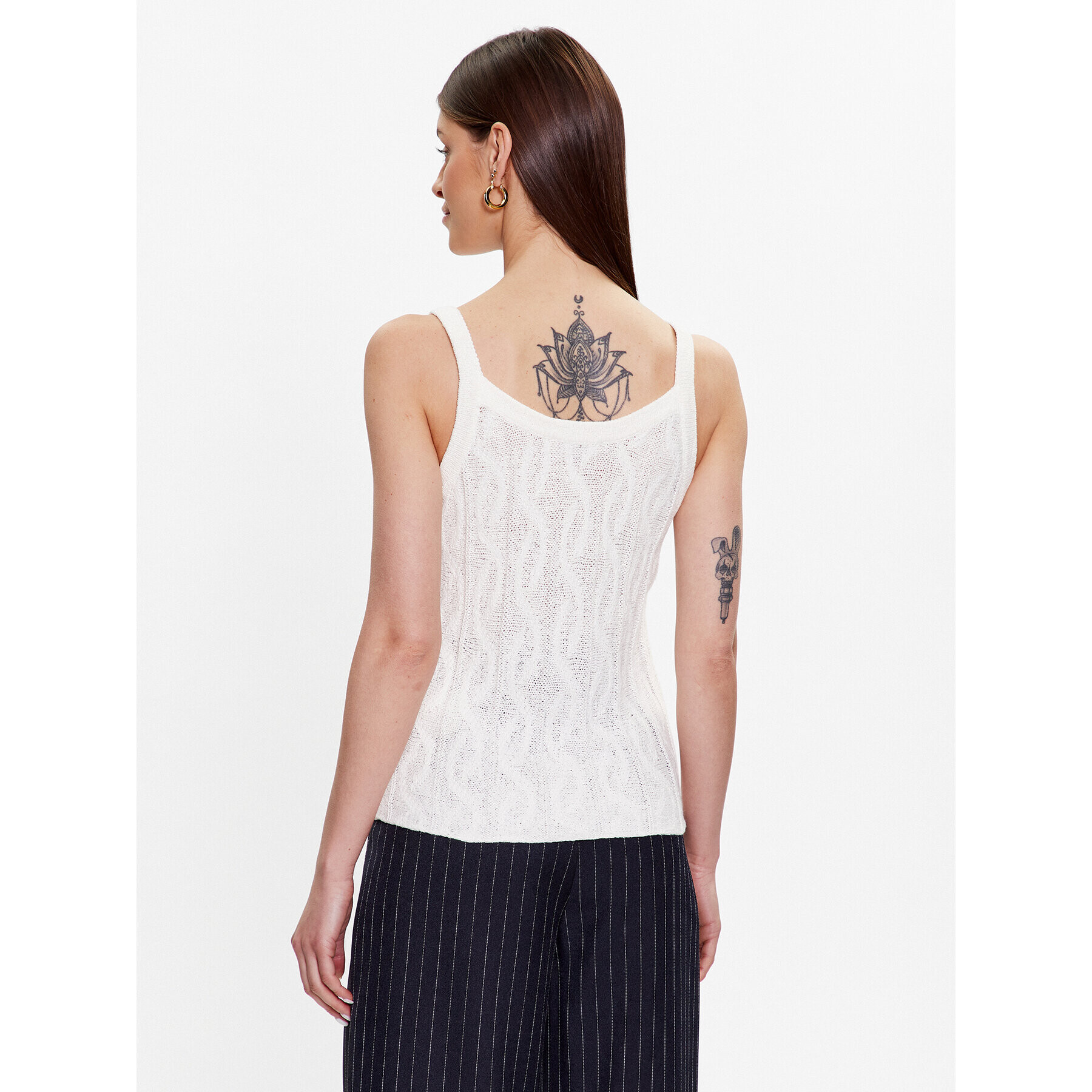 Cream топ Hitta 10611211 Бял Loose Fit - Pepit.bg
