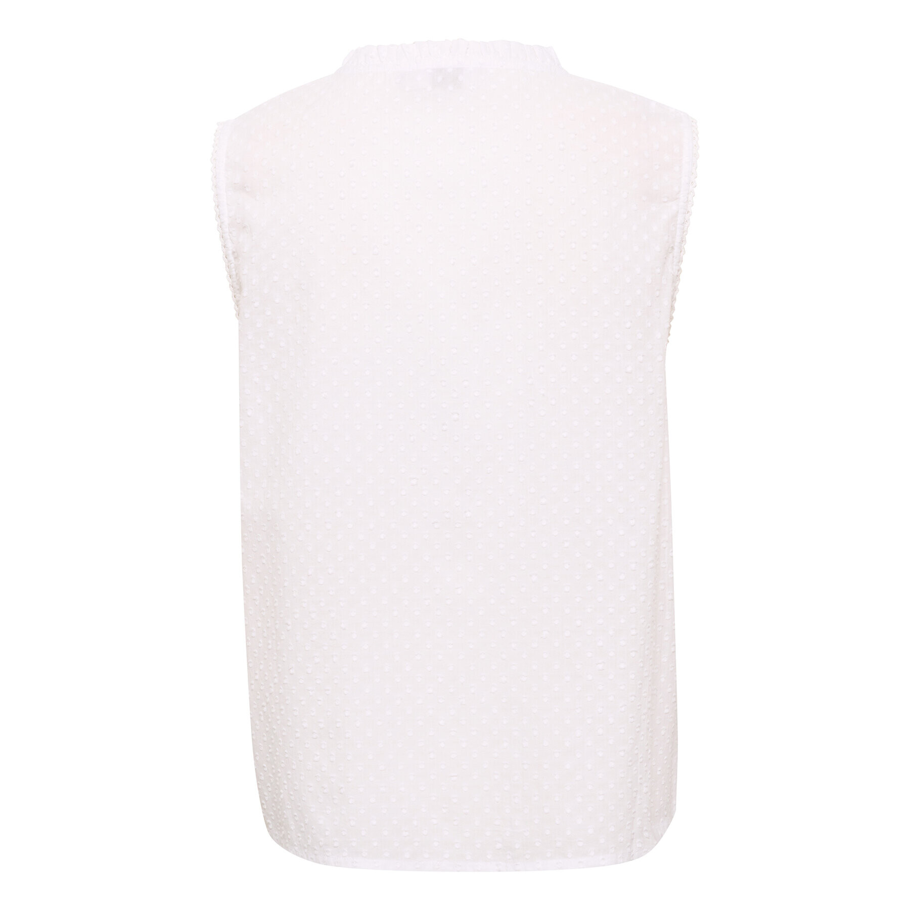 Cream топ Irena 10611247 Бял Regular Fit - Pepit.bg