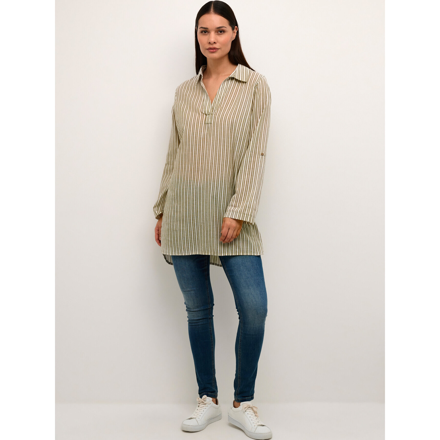 Cream Туника Anja 10611124 Зелен Regular Fit - Pepit.bg