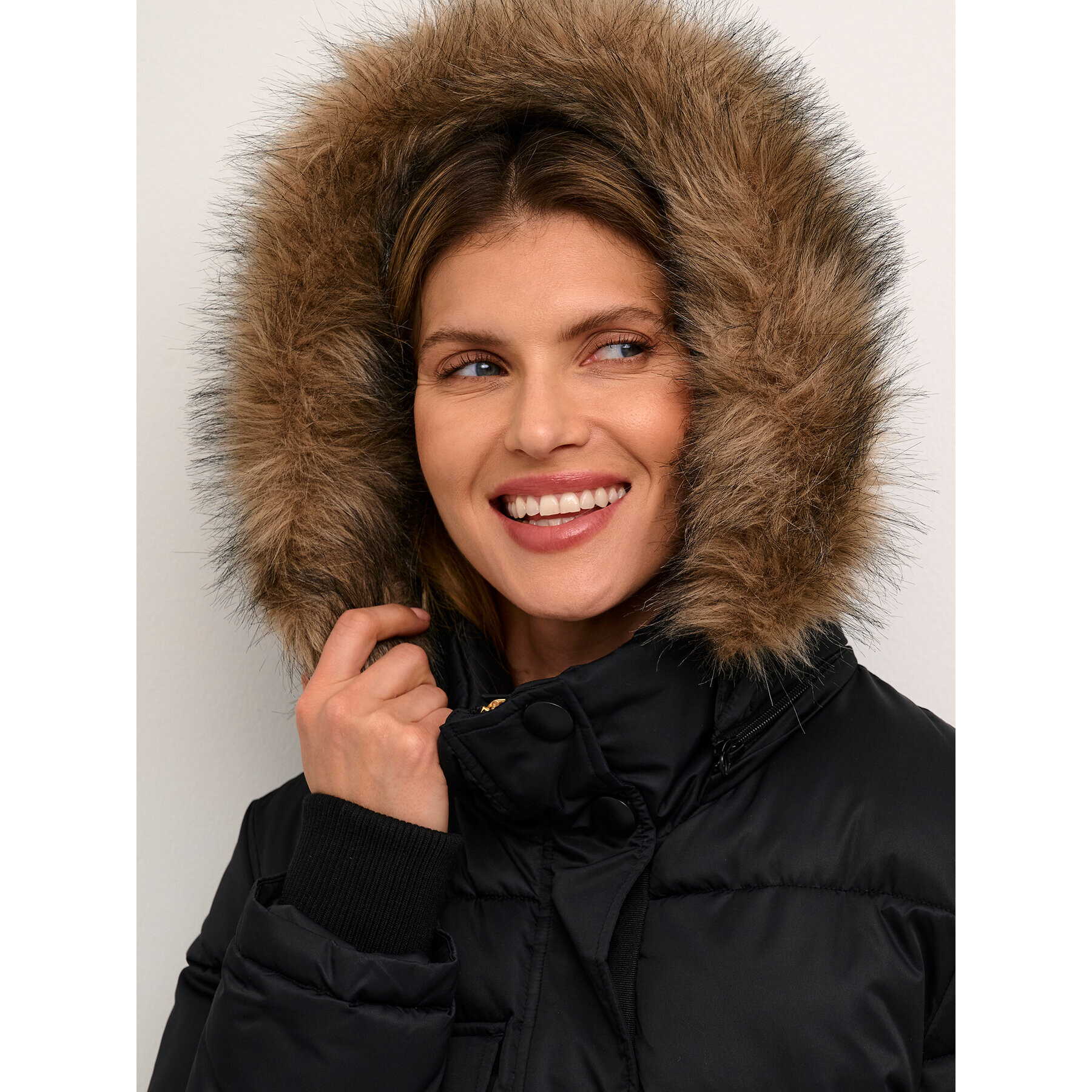Cream Зимно яке Crcarokka 10611580 Черен Regular Fit - Pepit.bg