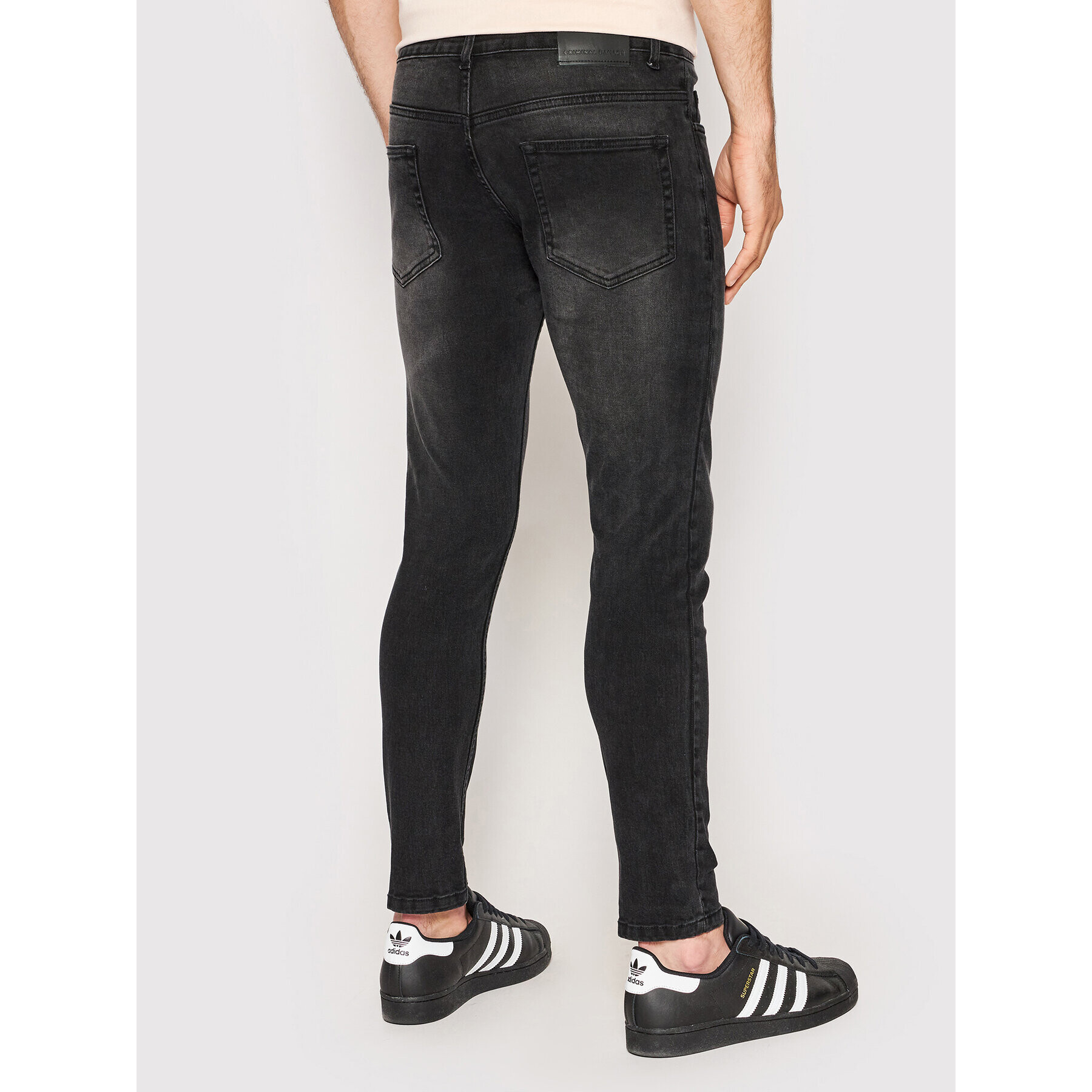 Criminal Damage Дънки Combo SSJC5GW21 Черен Slim Fit - Pepit.bg