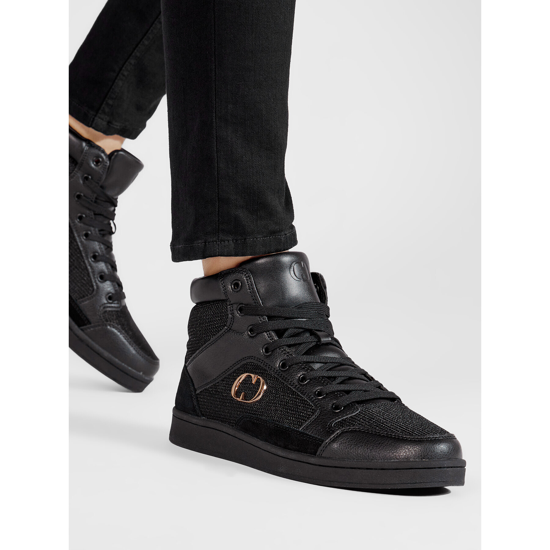 Criminal Damage Сникърси Craft High Top Черен - Pepit.bg