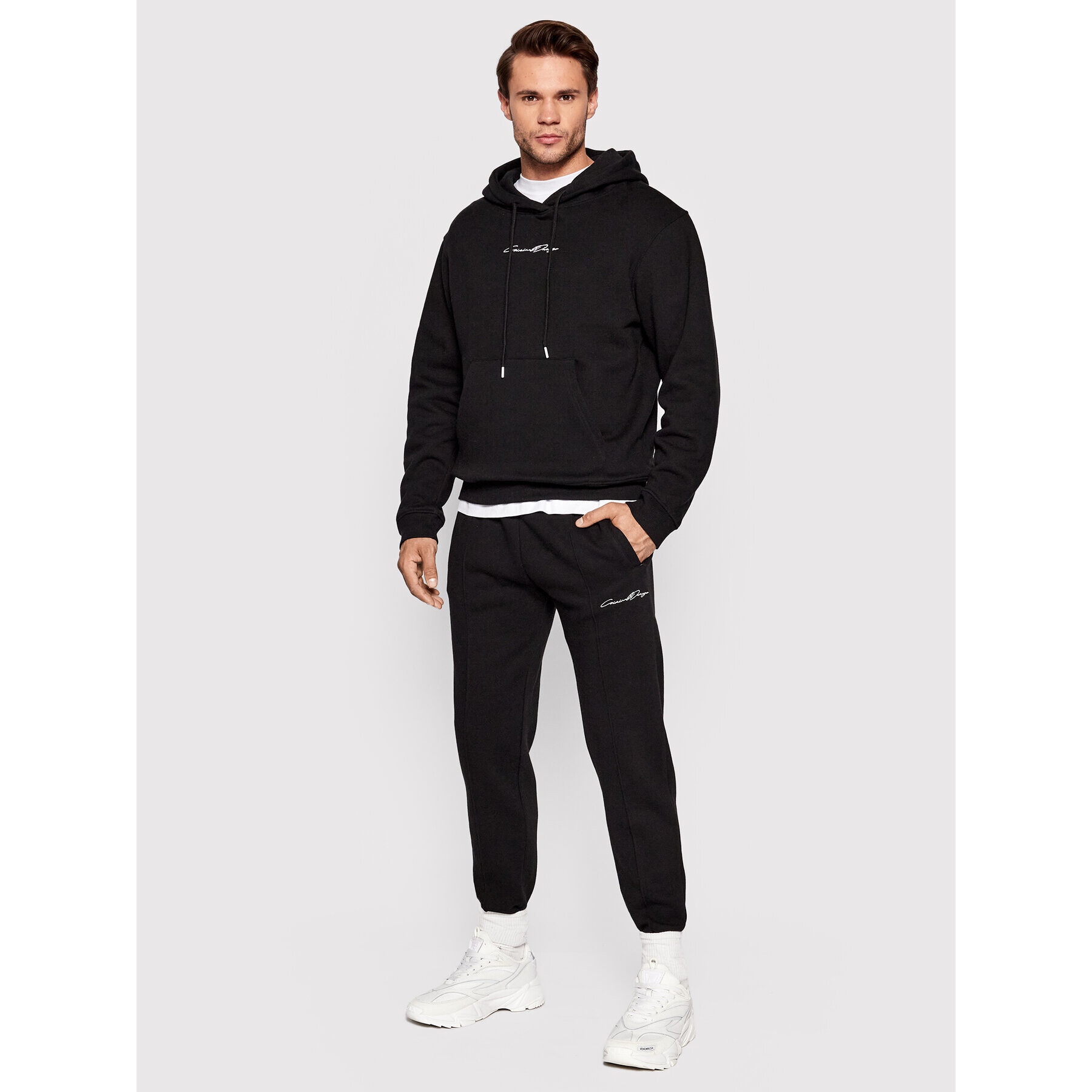 Criminal Damage Суитшърт Signature SHBW22 Черен Regular Fit - Pepit.bg