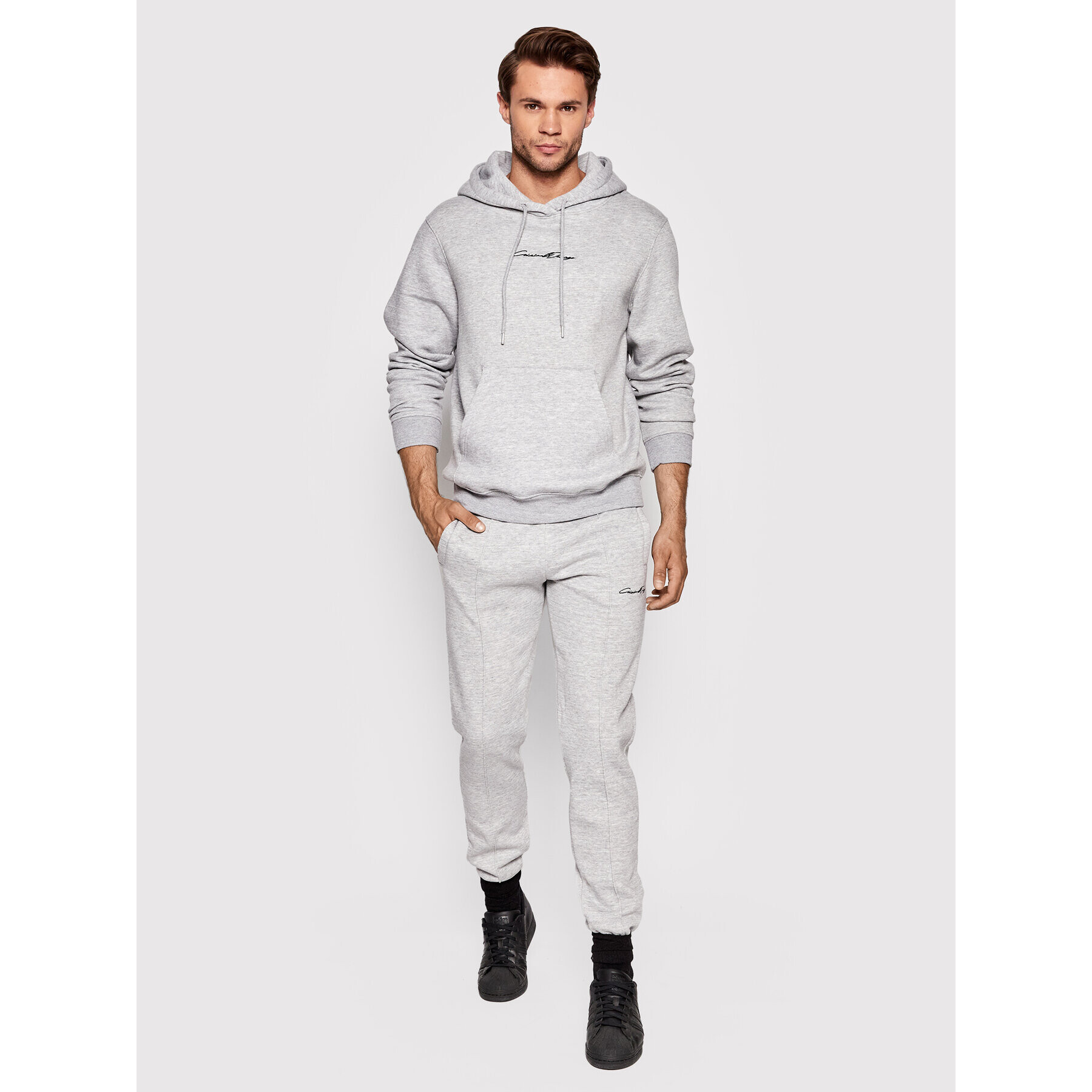 Criminal Damage Суитшърт Signature SHGM22 Сив Regular Fit - Pepit.bg