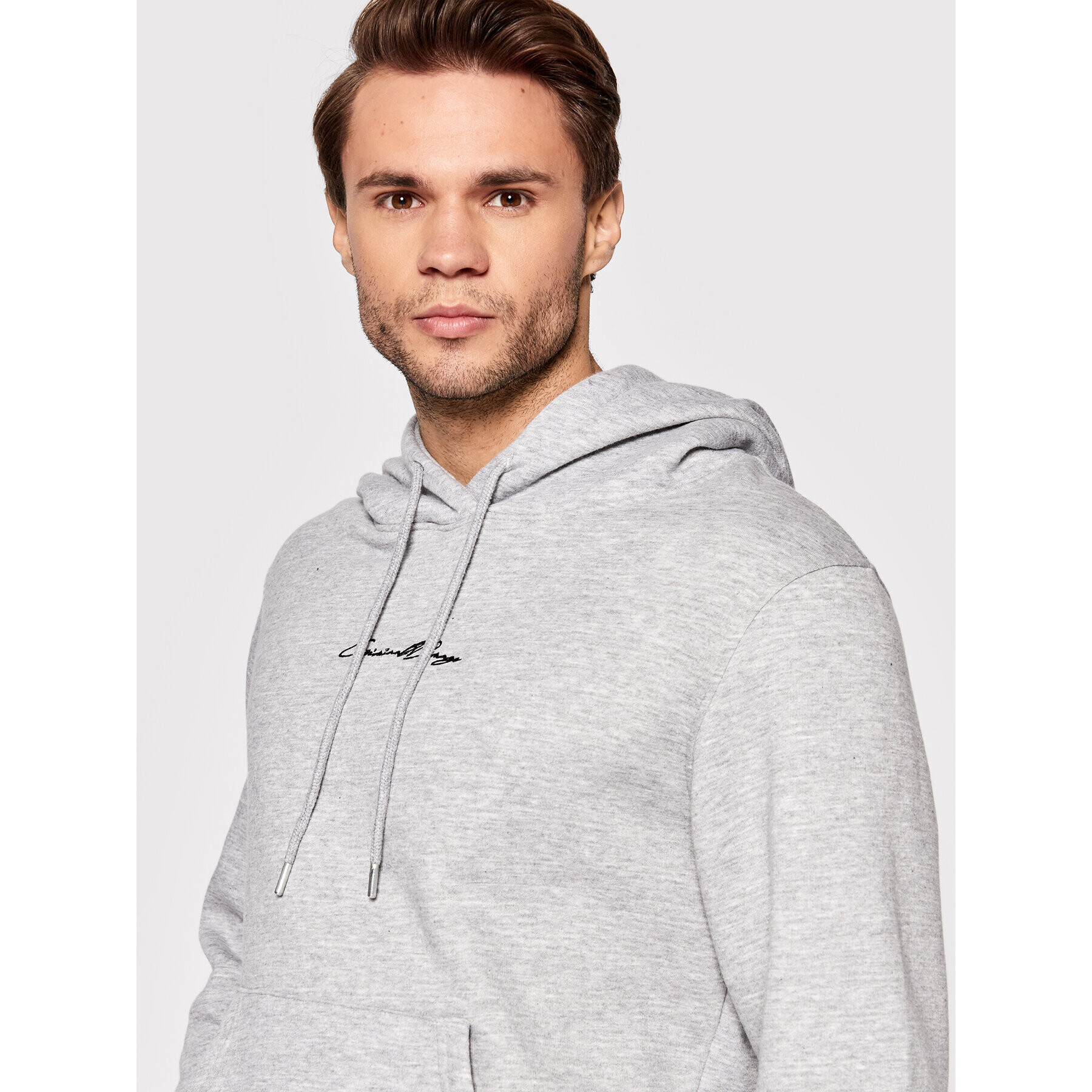 Criminal Damage Суитшърт Signature SHGM22 Сив Regular Fit - Pepit.bg
